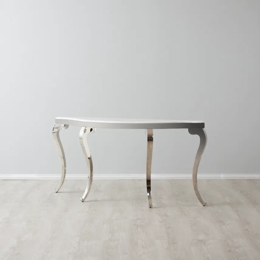 Marble Natural White Side Board 