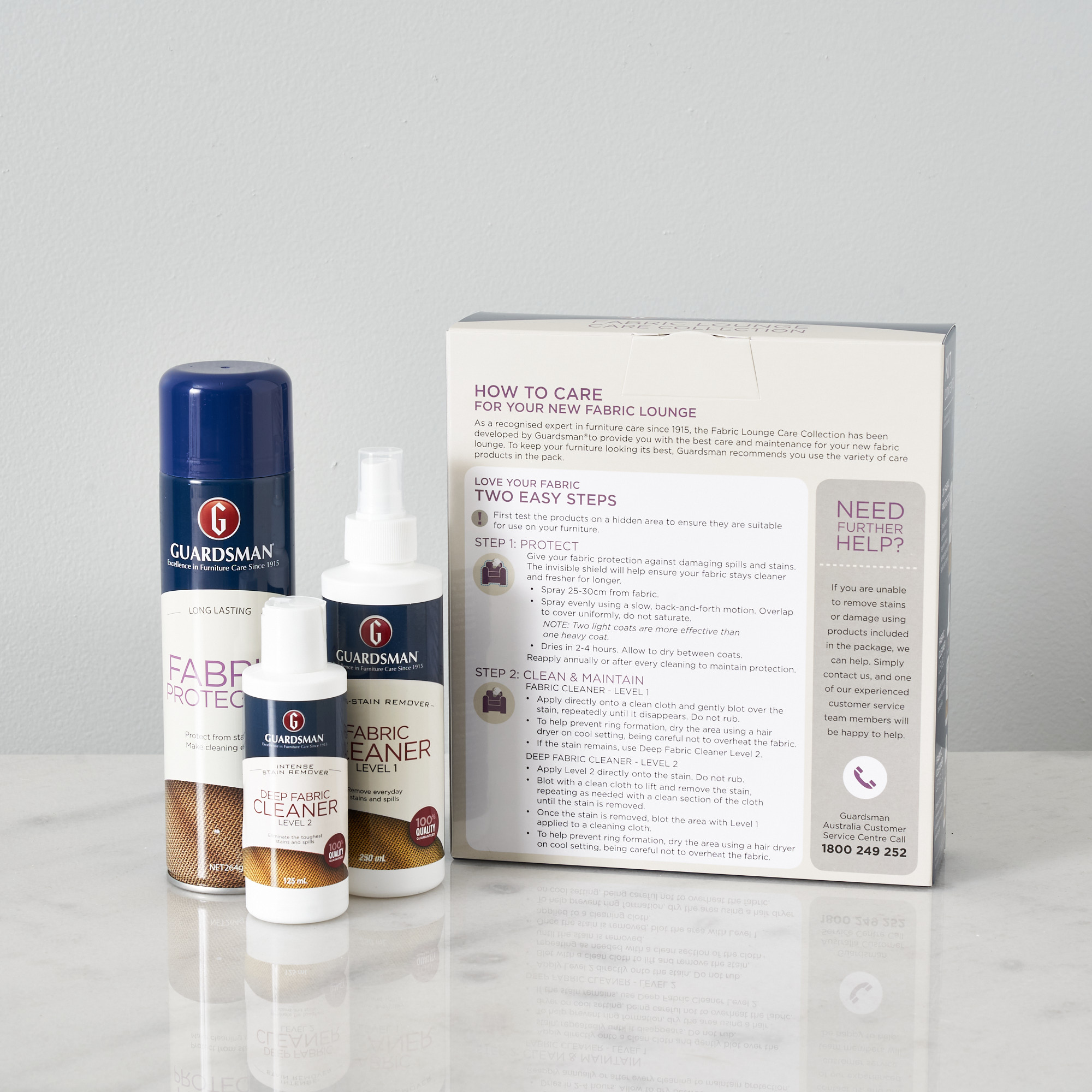 Guardsman Fabric Product Warranty 5-10 Seater