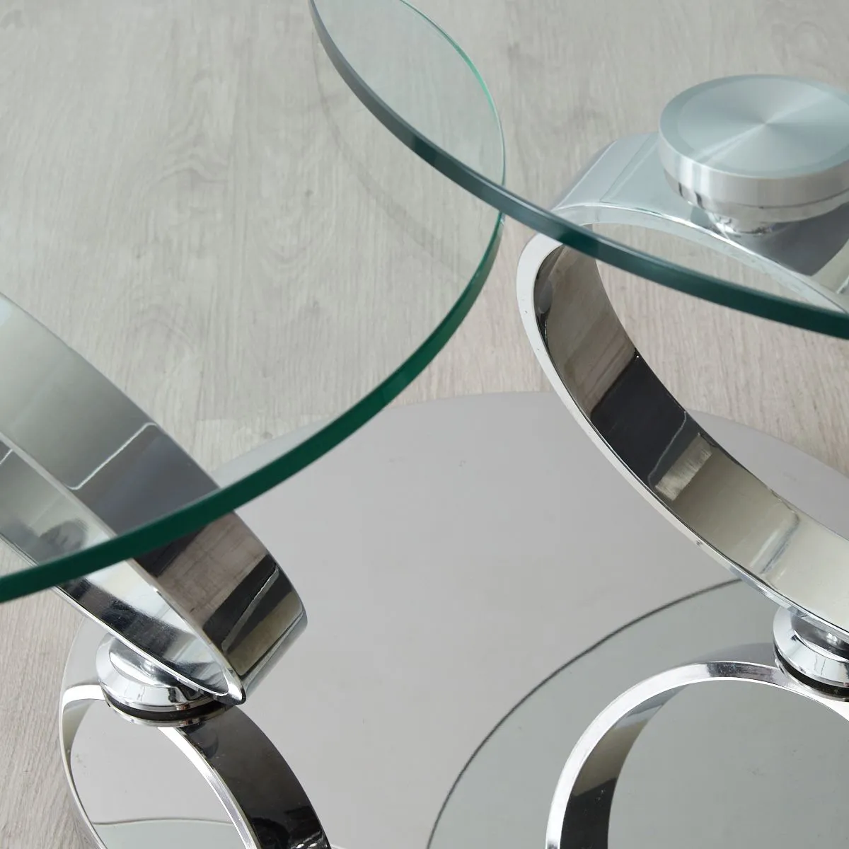 Arena Stainless Steel Coffee Table