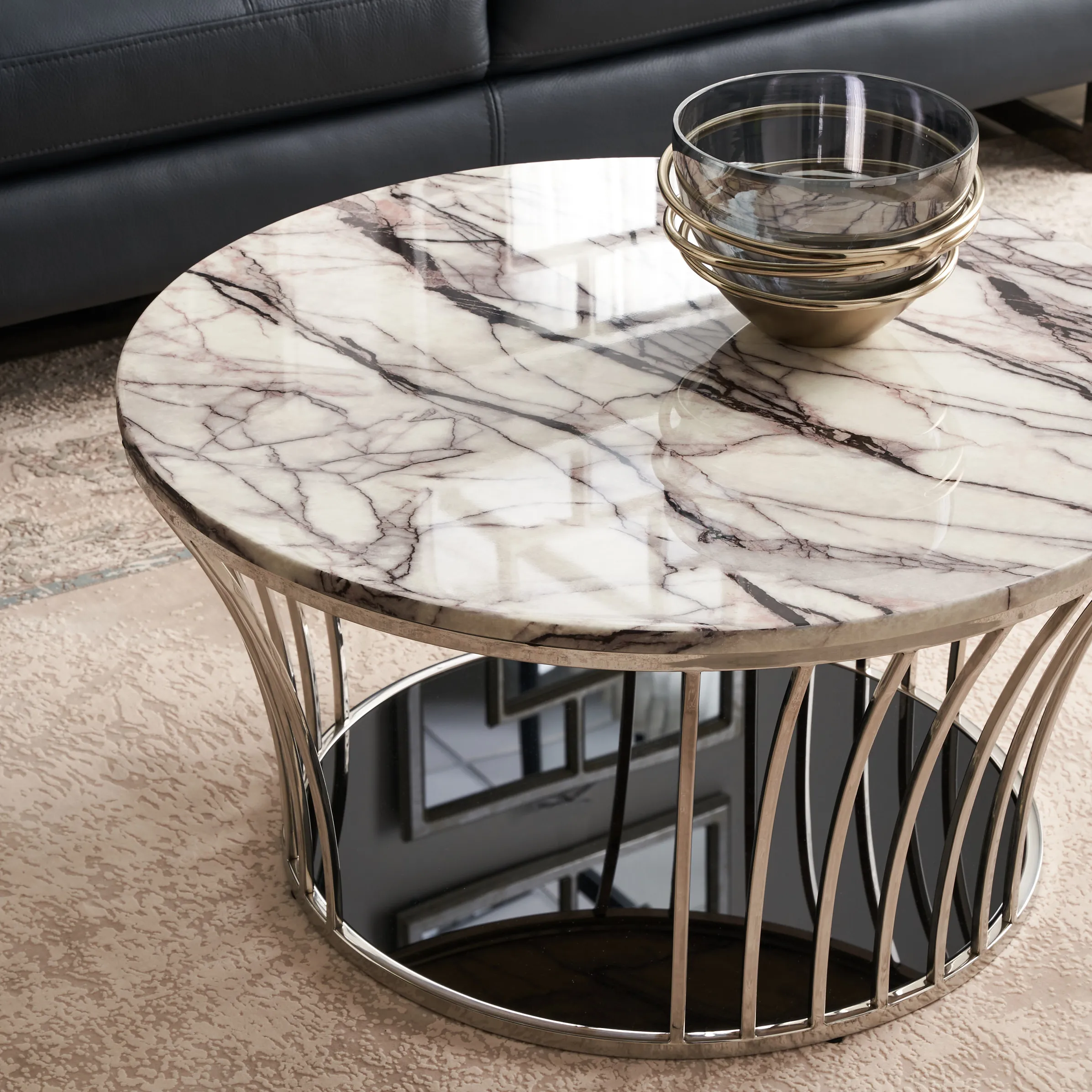 Oracle Venato Marble Coffee Table