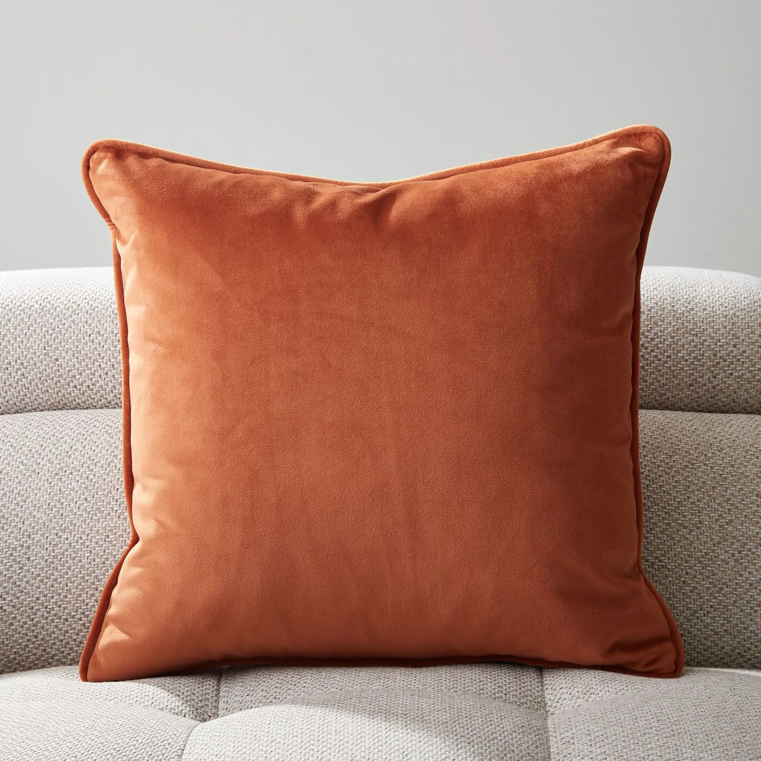 Remi Rust Velvet Cushion