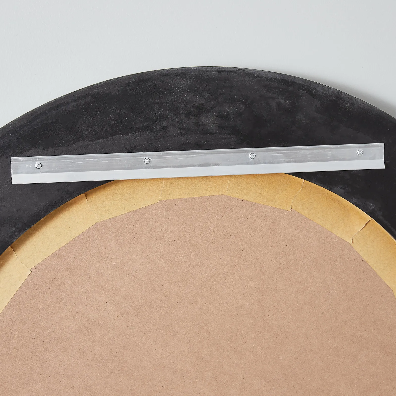 Lucinda Silver Round Mirror