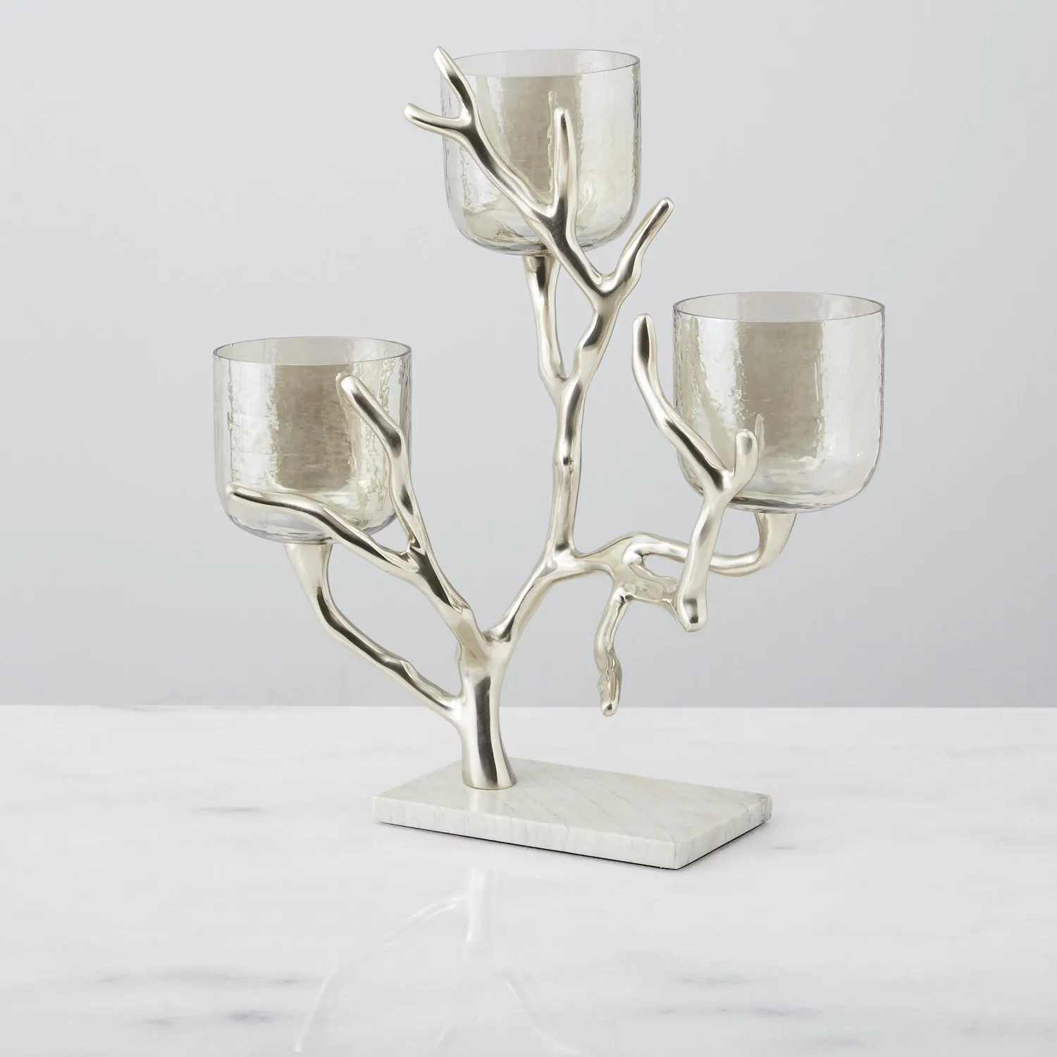 Gold Branch Candle Holder