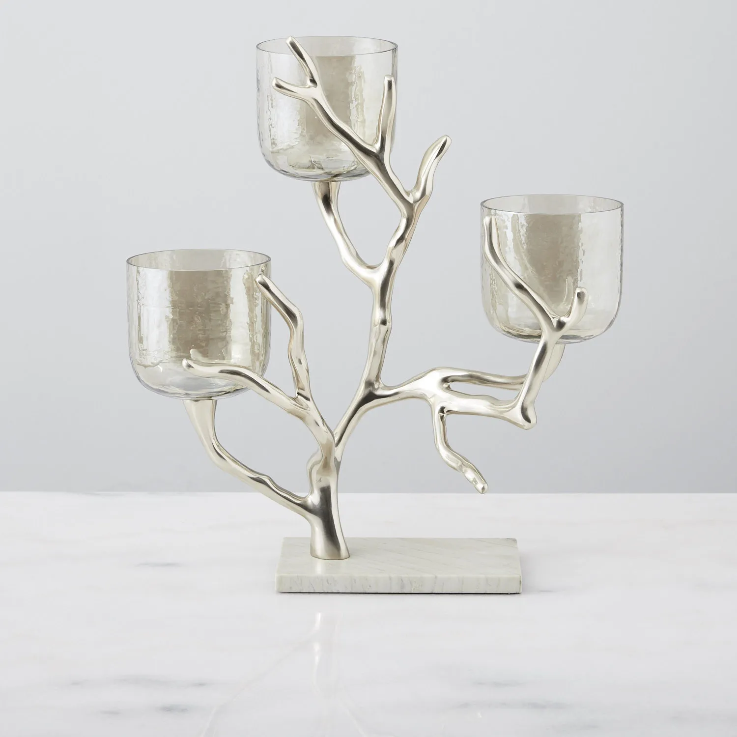 Gold Branch Candle Holder