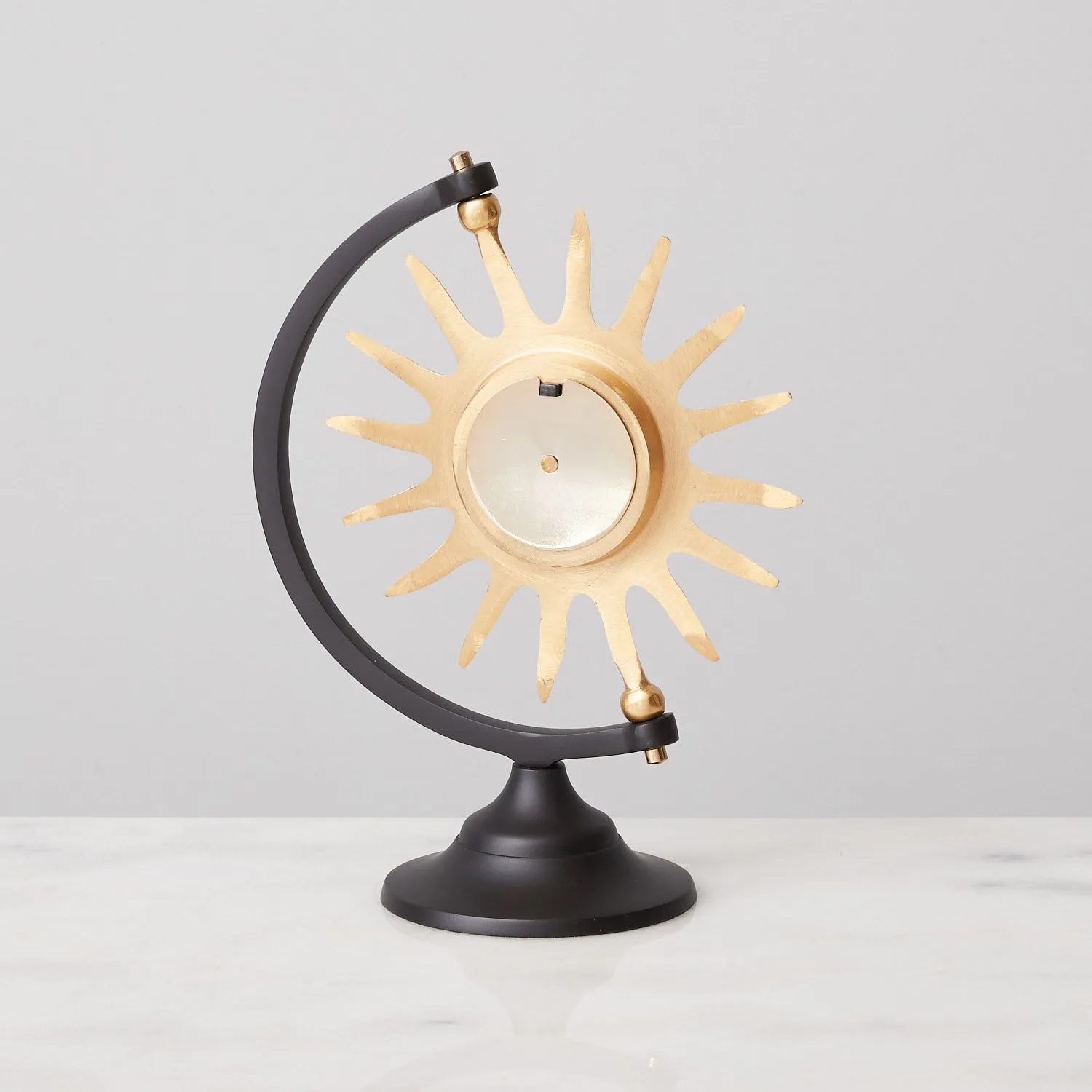 Sundial Table Clock