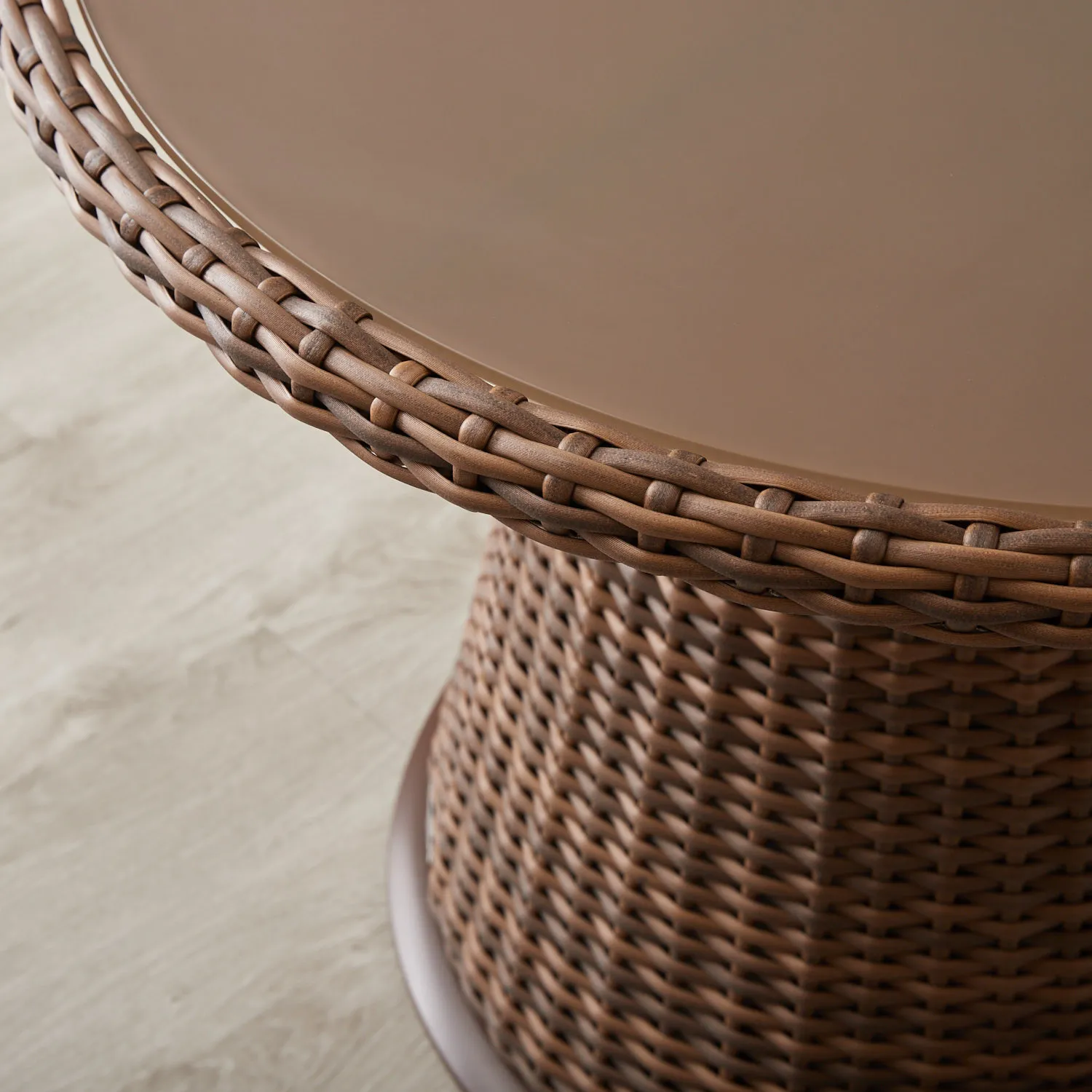 Juno Wicker Dining Table 