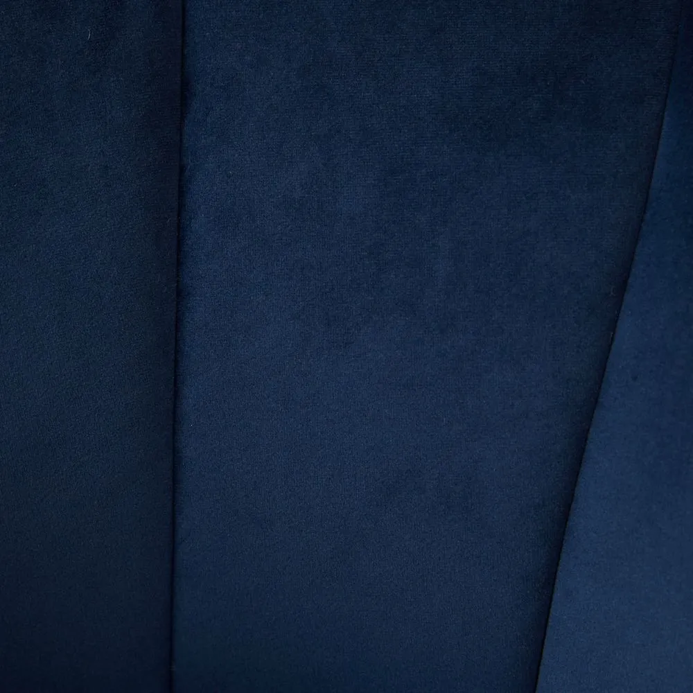 Amber Bar Stool - Dark Blue 