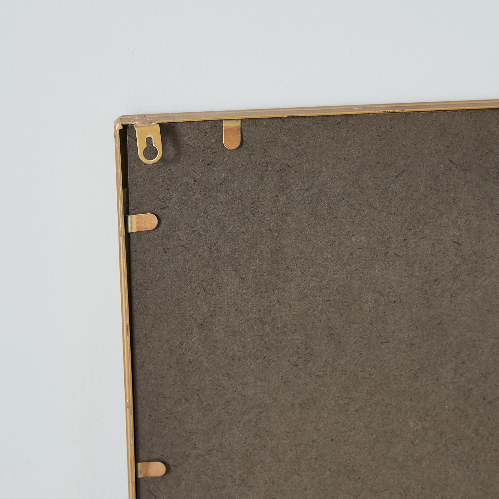 Tessellated Antique Gold Square Mirror 