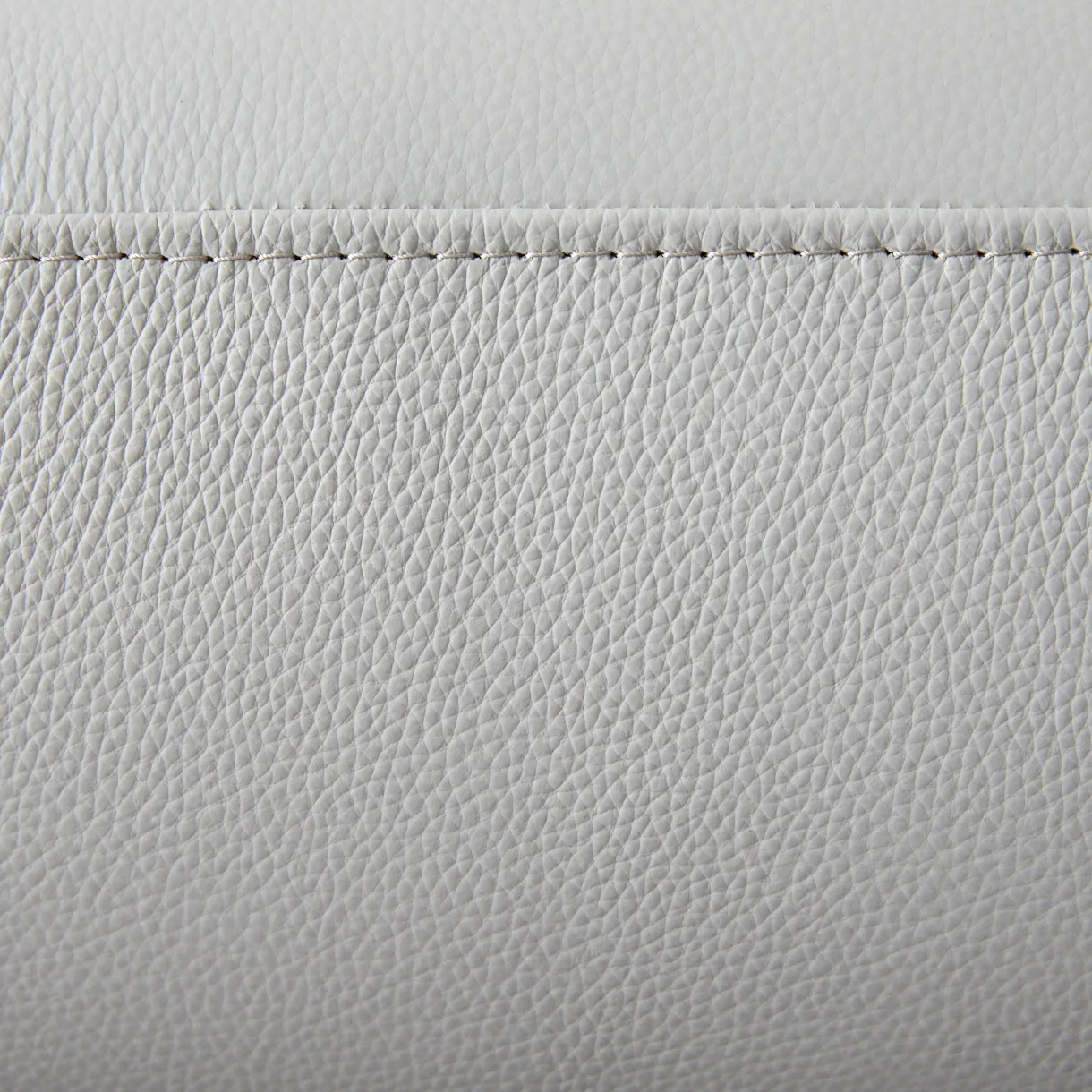 Regal Cream Leather Single Seat Sofa