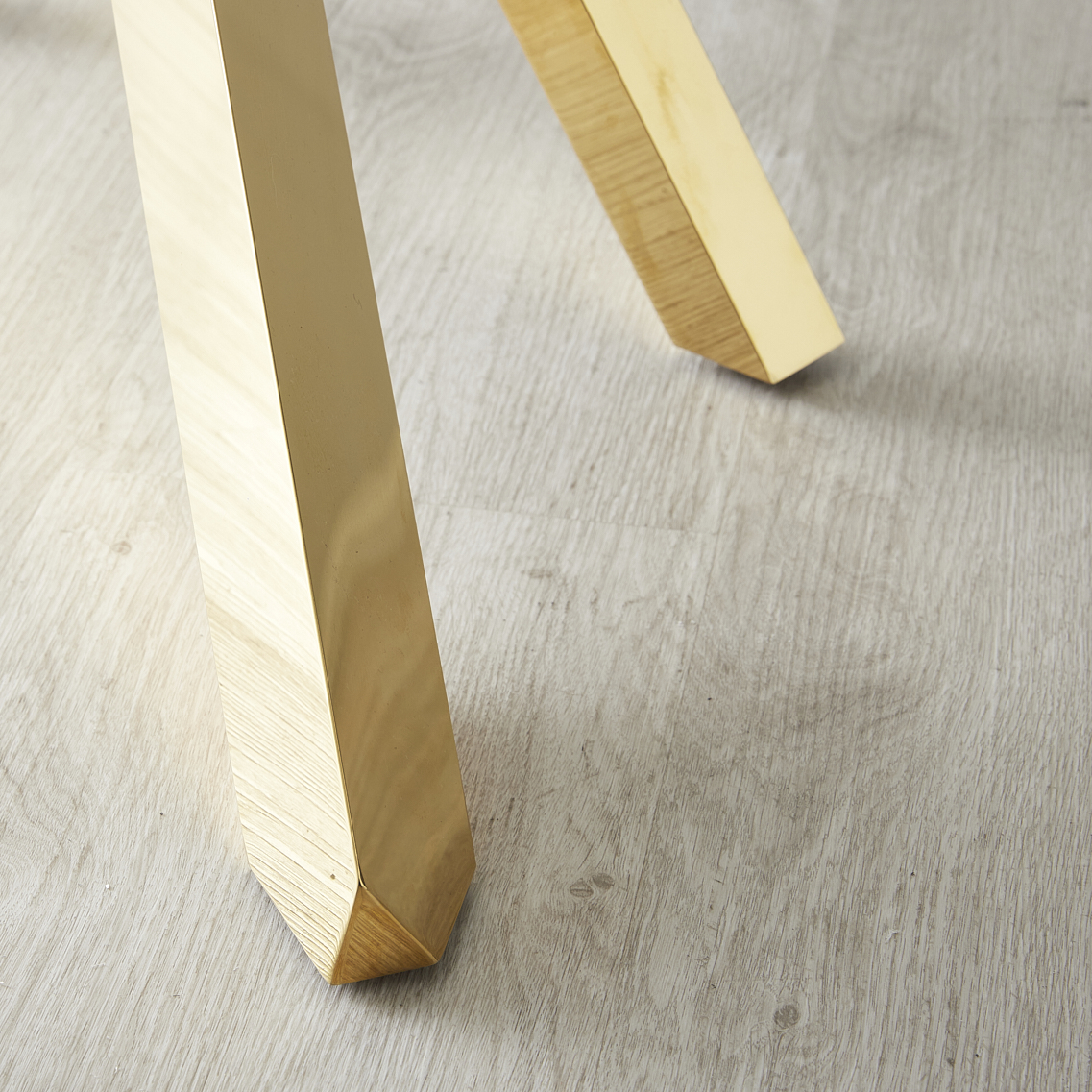 Lola Gold Sideboard - Glass Top