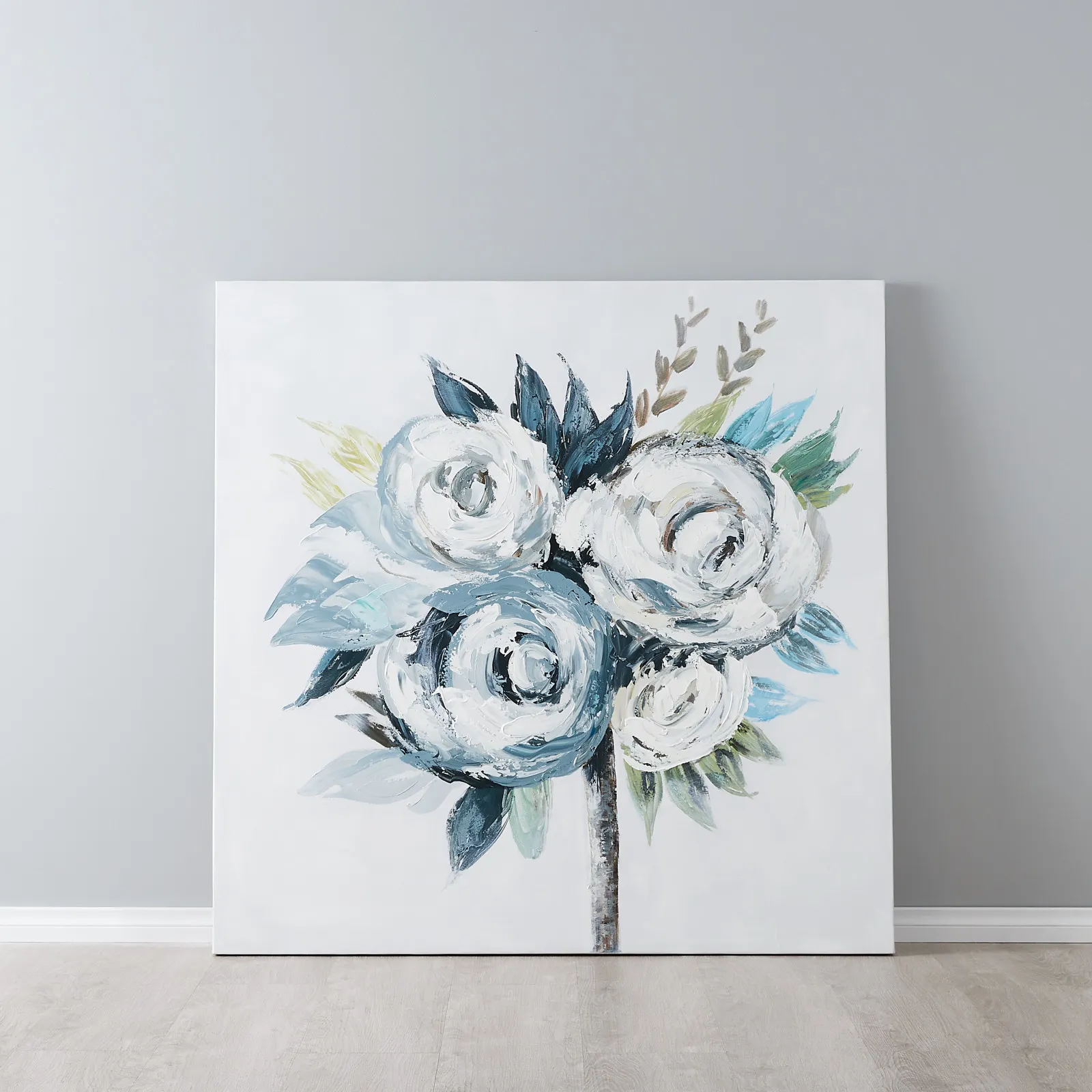 Blue Rose Painting