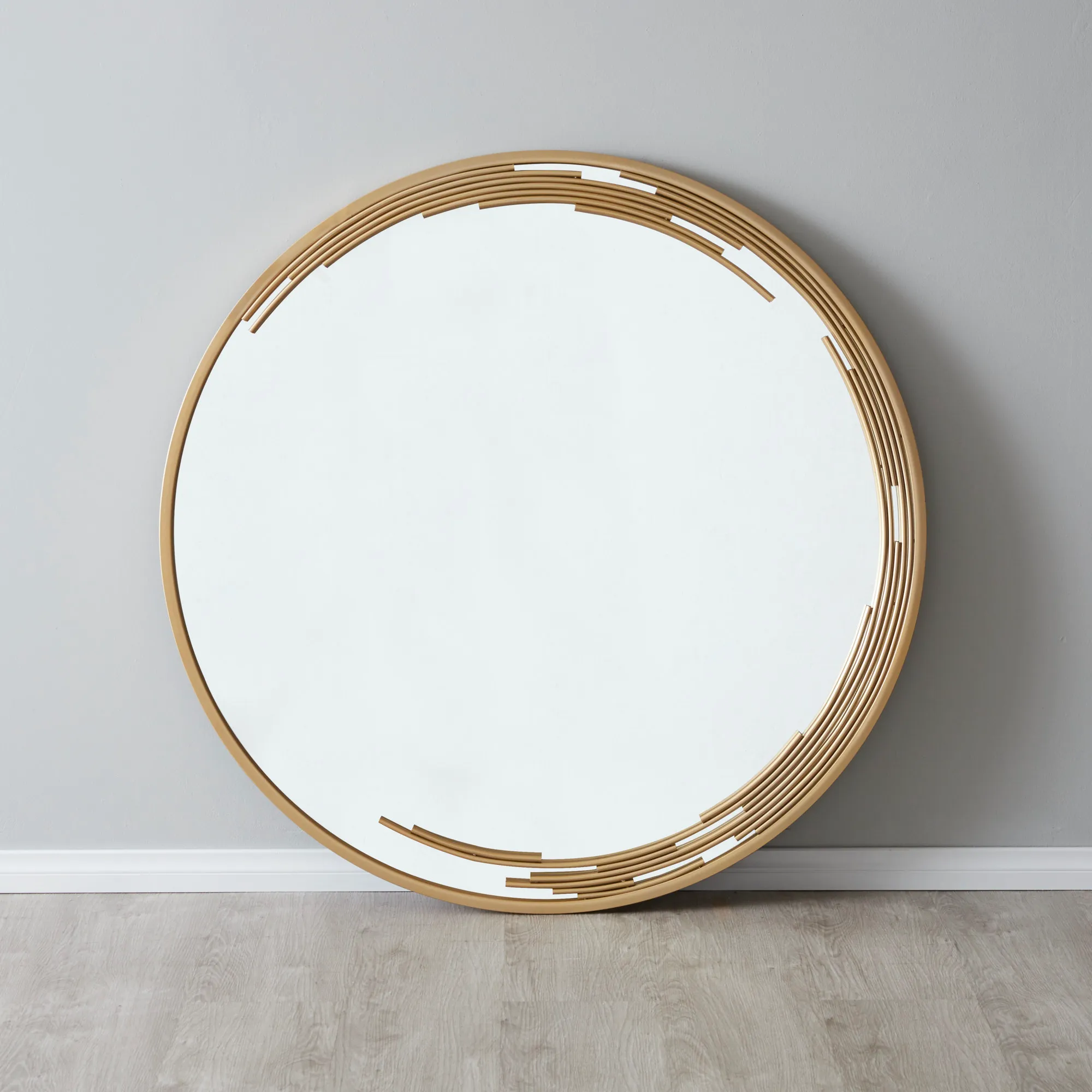 Jubilee Gold Round Mirror