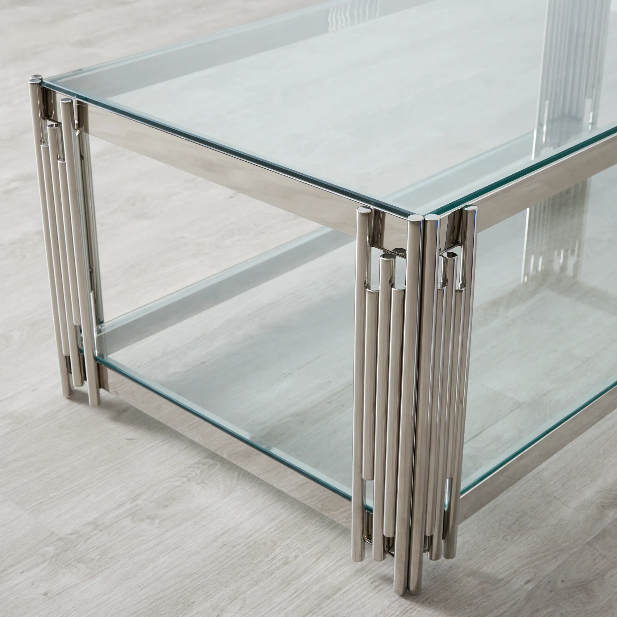 Lindsay Silver Coffee Table