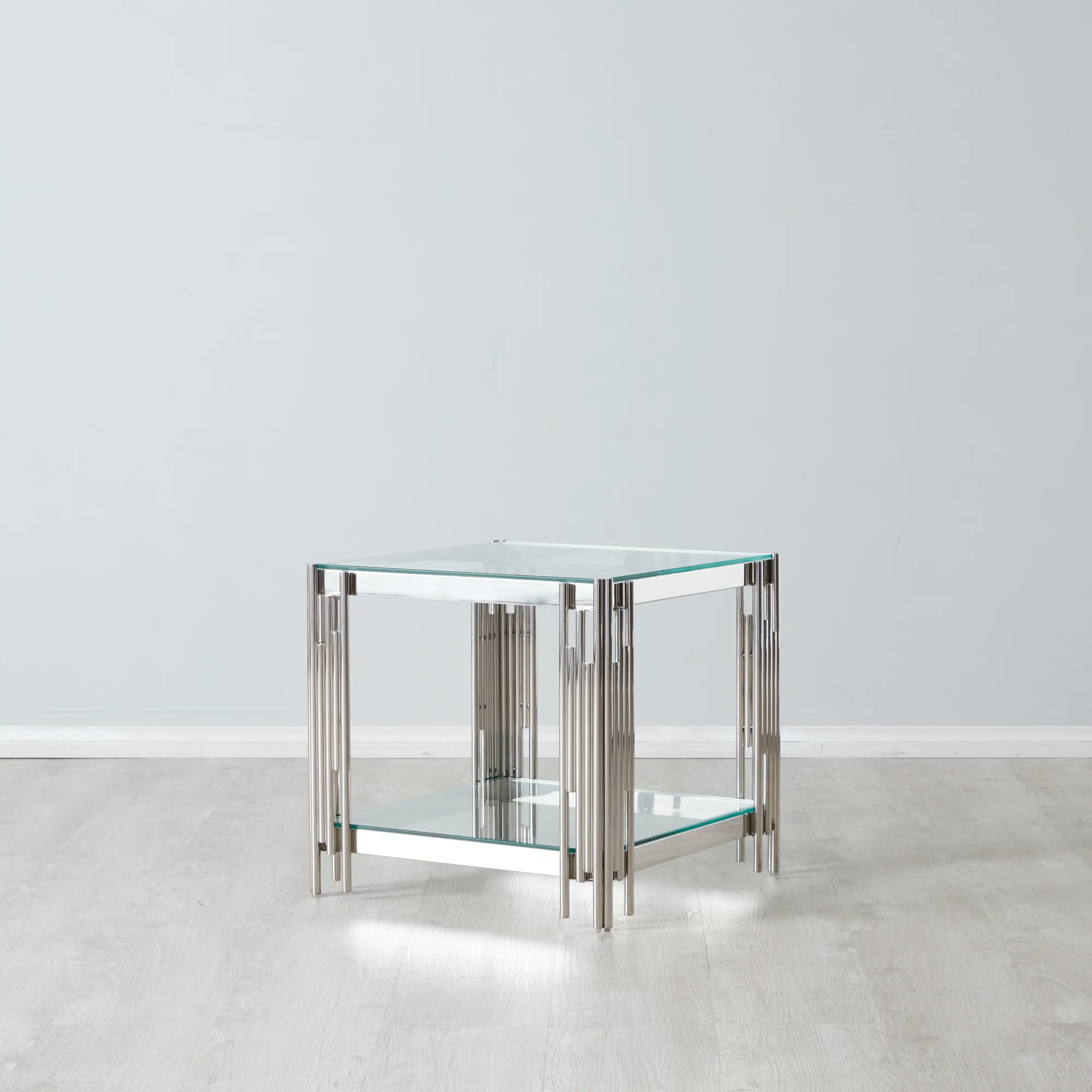 Lindsay Silver Side Table