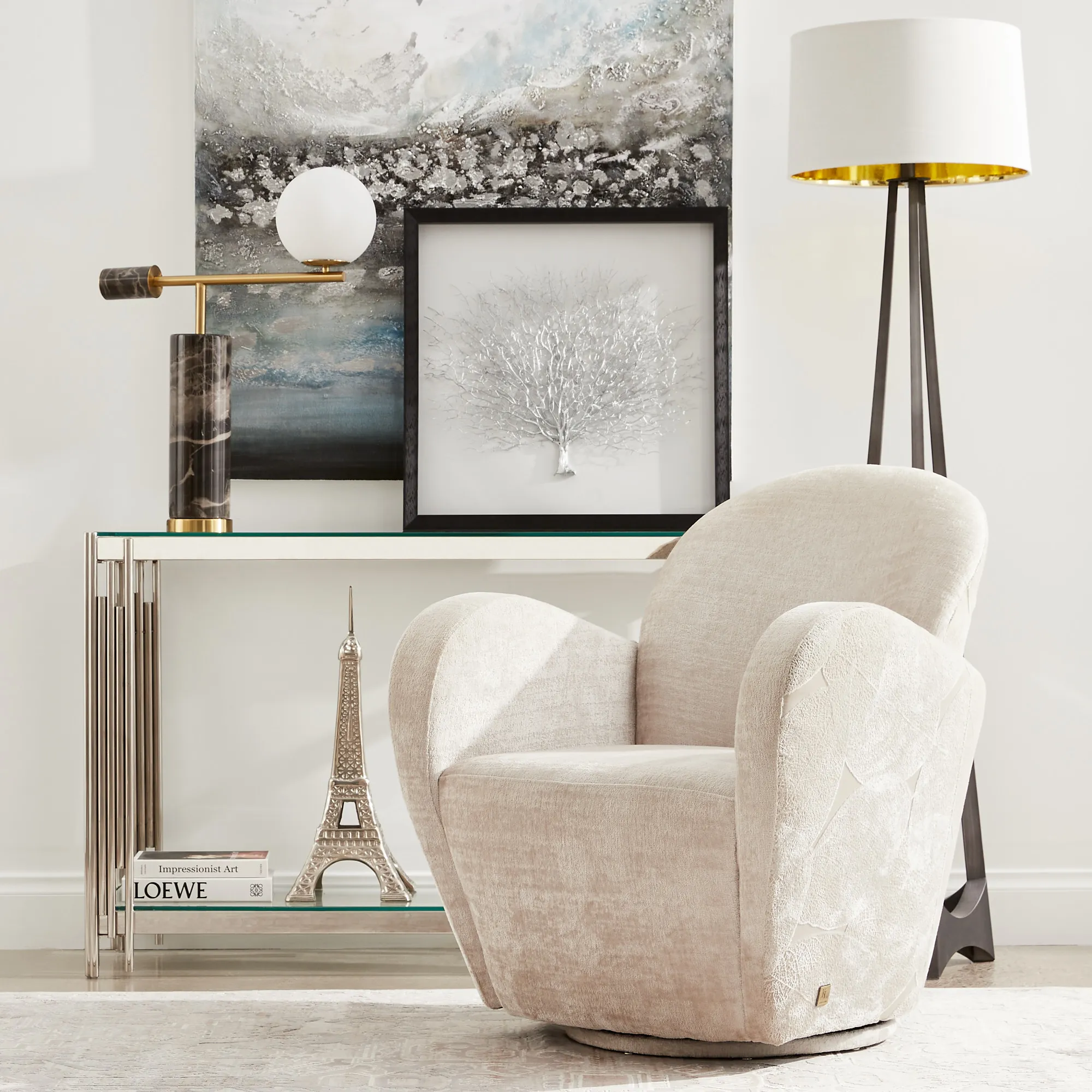 Lindsay Silver Sideboard