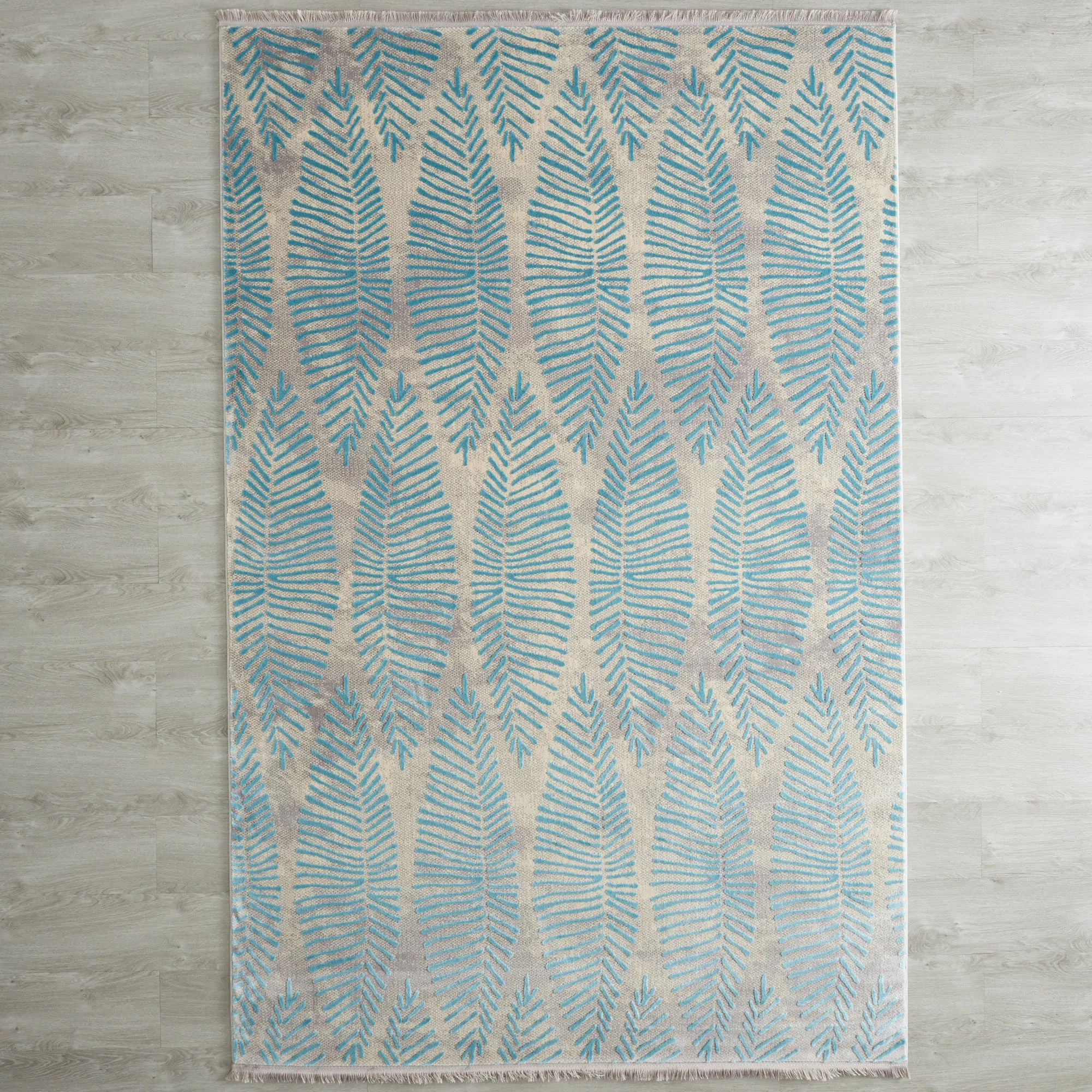 Cerulean Lush Floor Rug - Medium 200cm x 300cm 