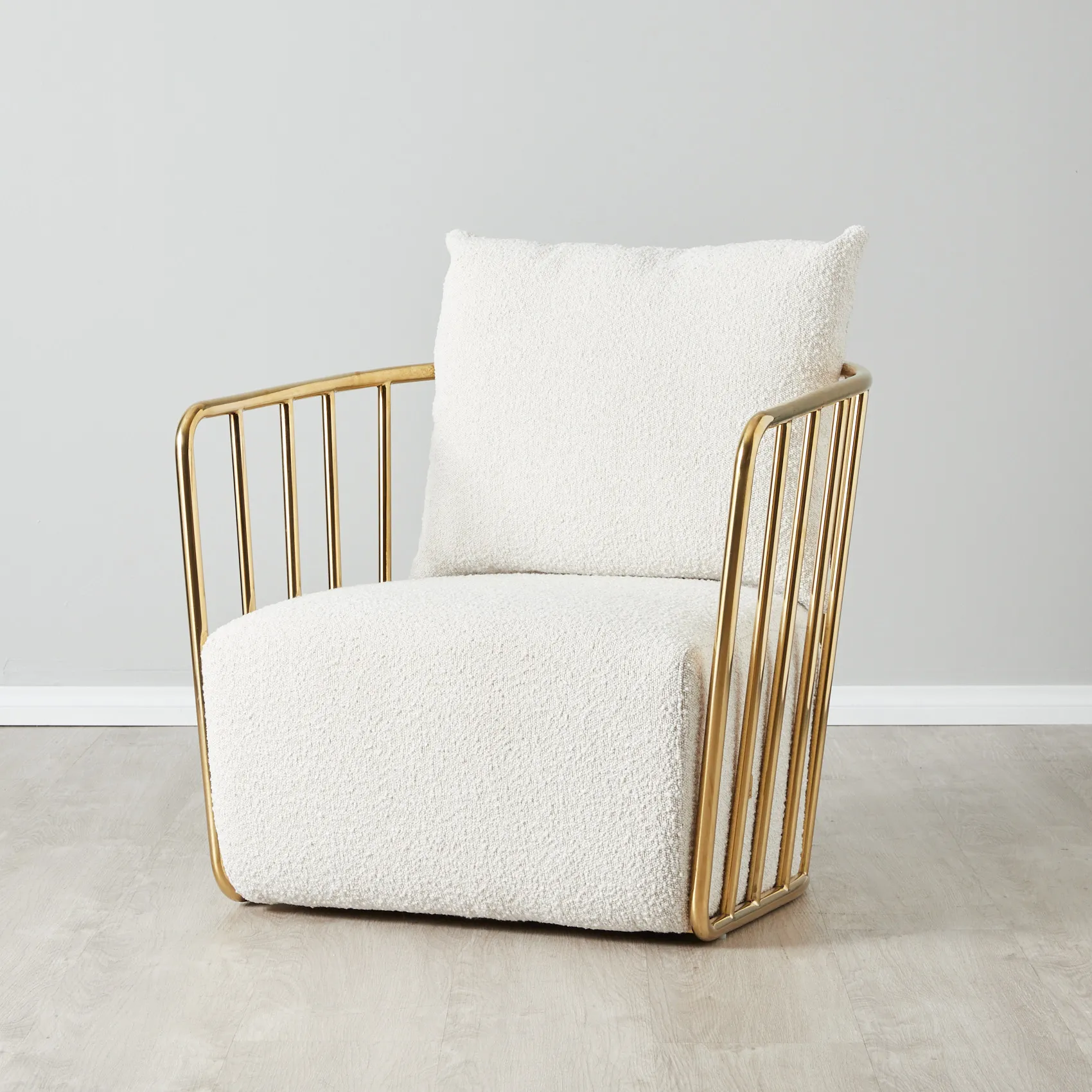 Lovelace Cream Boucle Occasional Chair