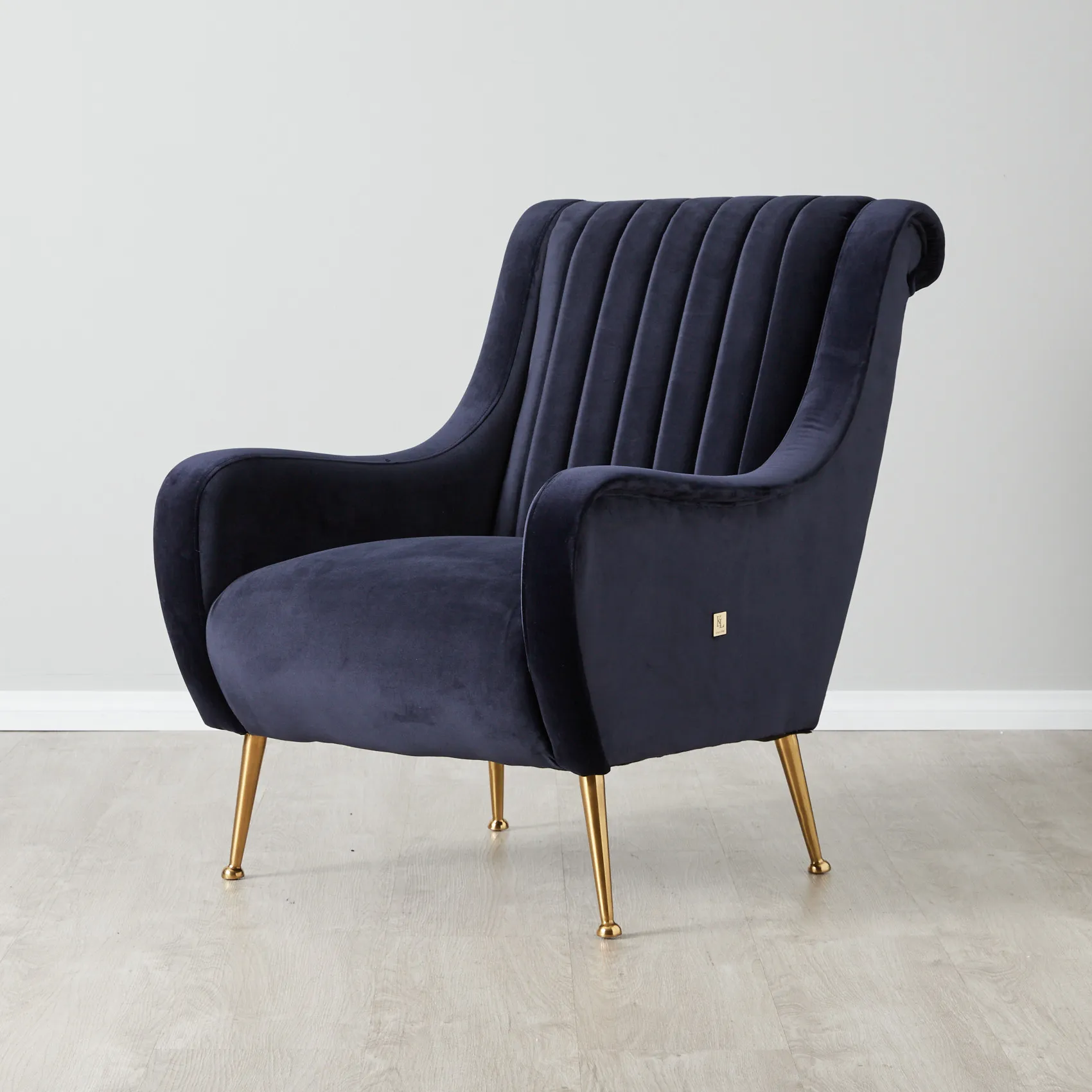 Roosevelt Midnight Blue Occasional Chair