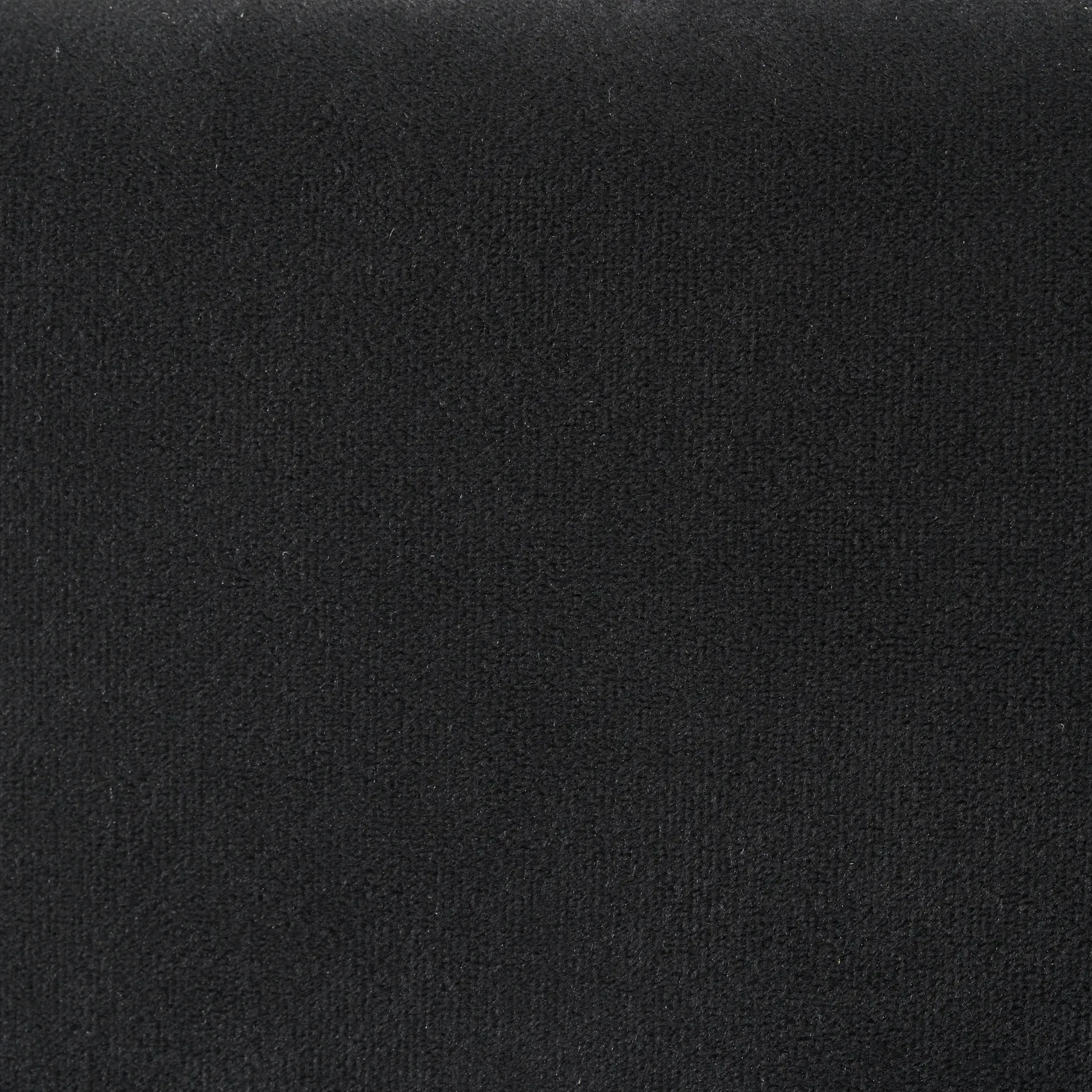 Jacques Charcoal Velvet Queen Bed - Gold Frame