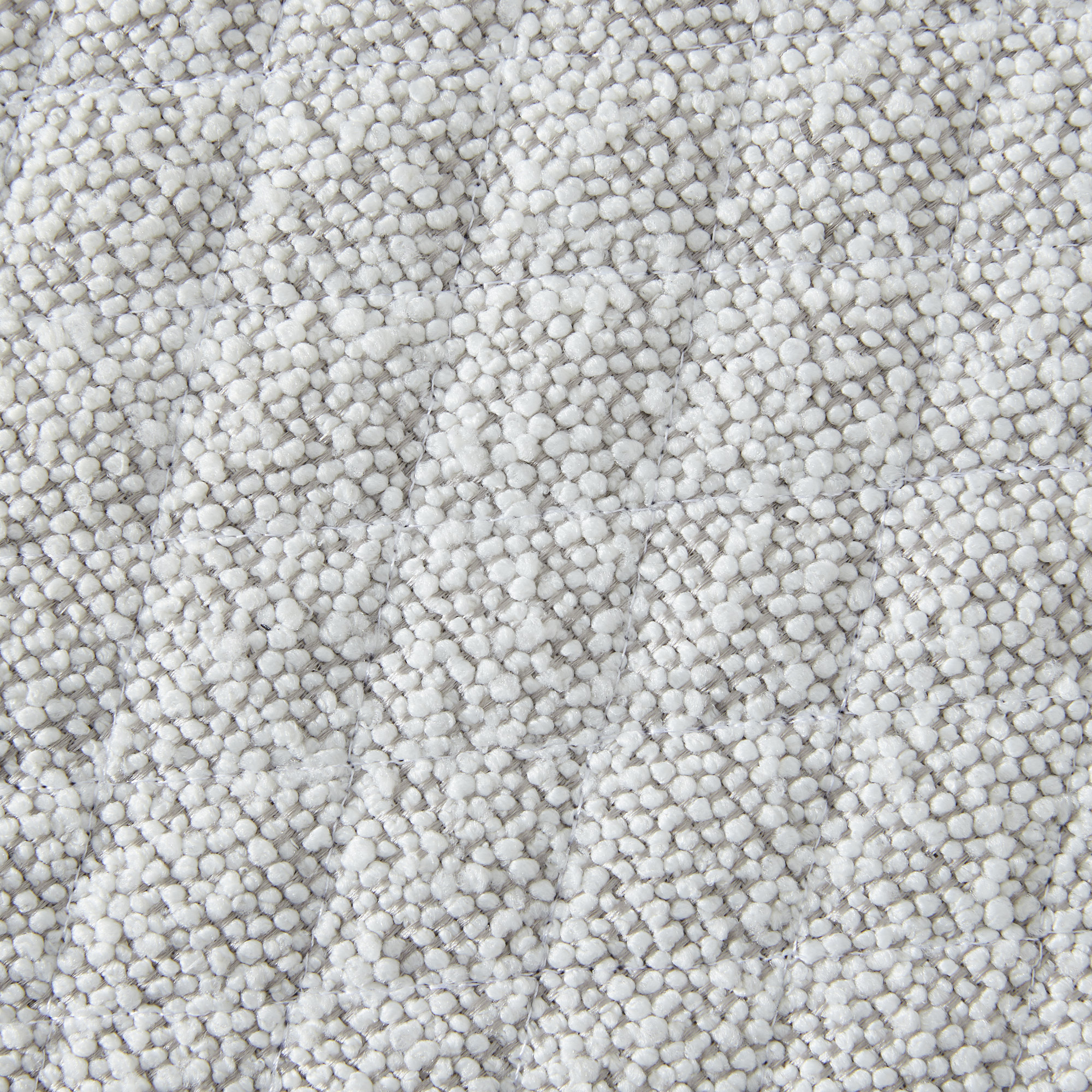 Quinn Cream Boucle Bar Stool - Brass Colour Legs