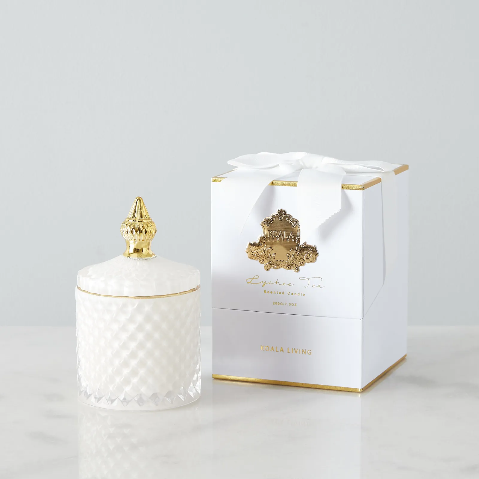 Lychee Tea Candle 200g