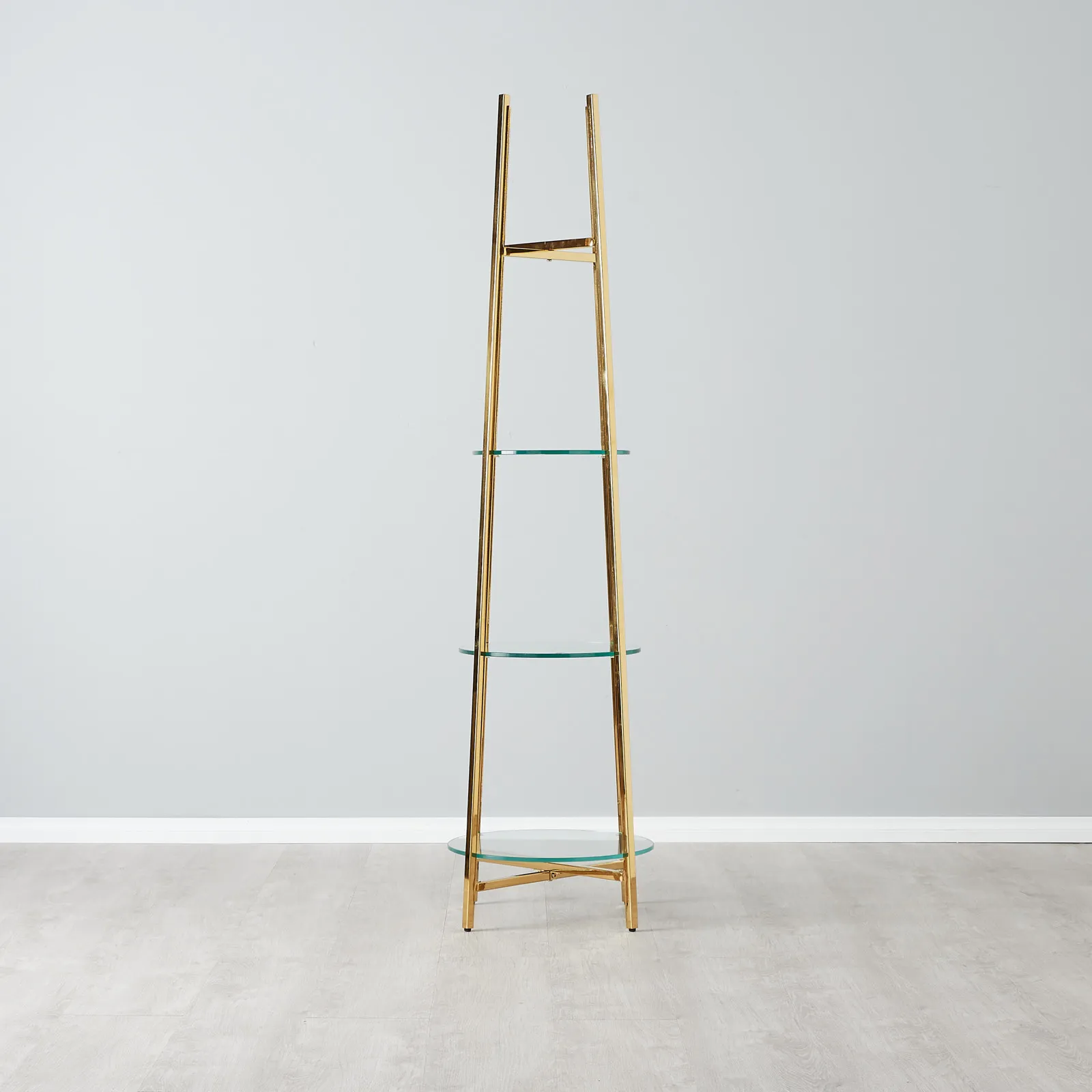 Ruby Tiered Shelf - Gold