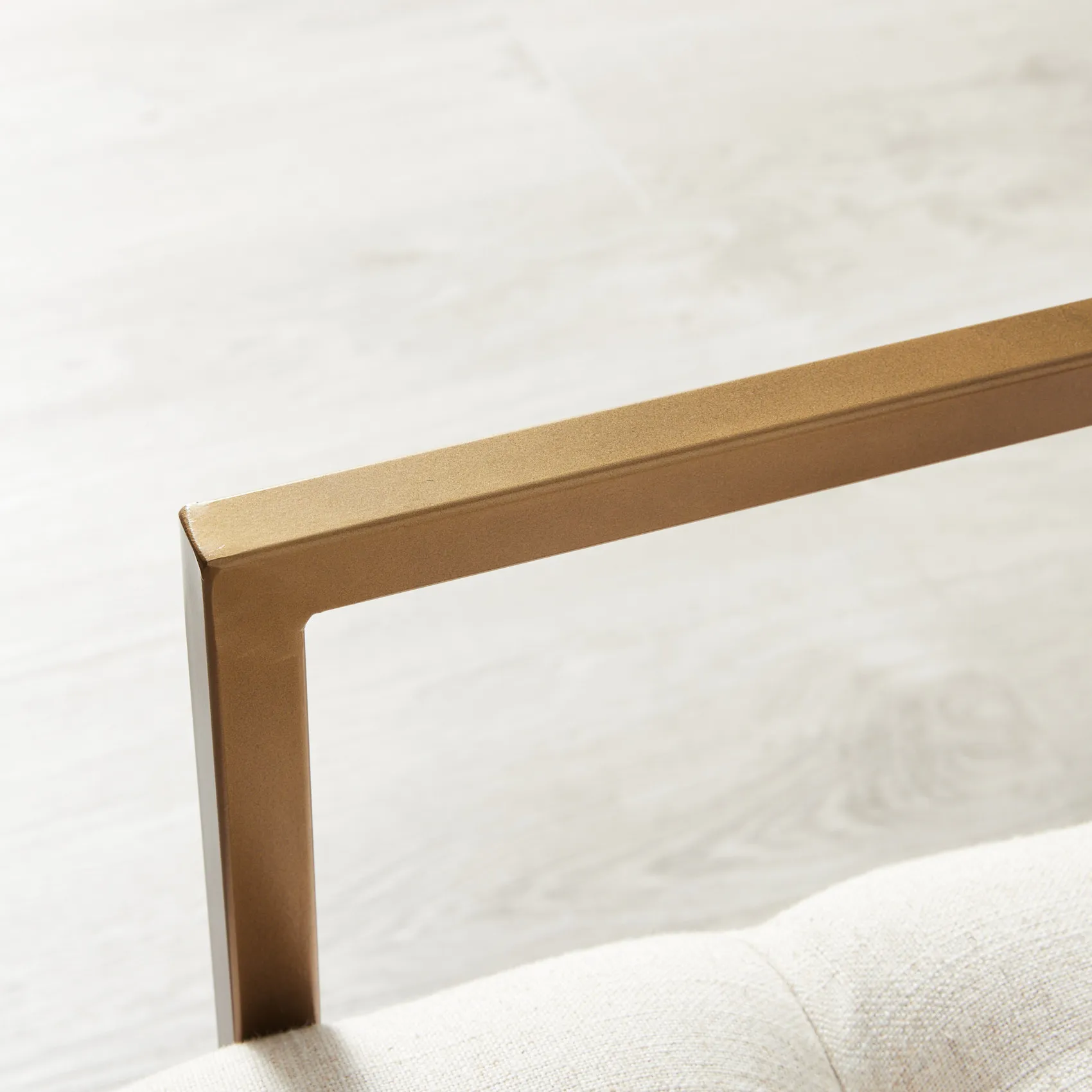 Elliot French Cream Linen Occasional Chair