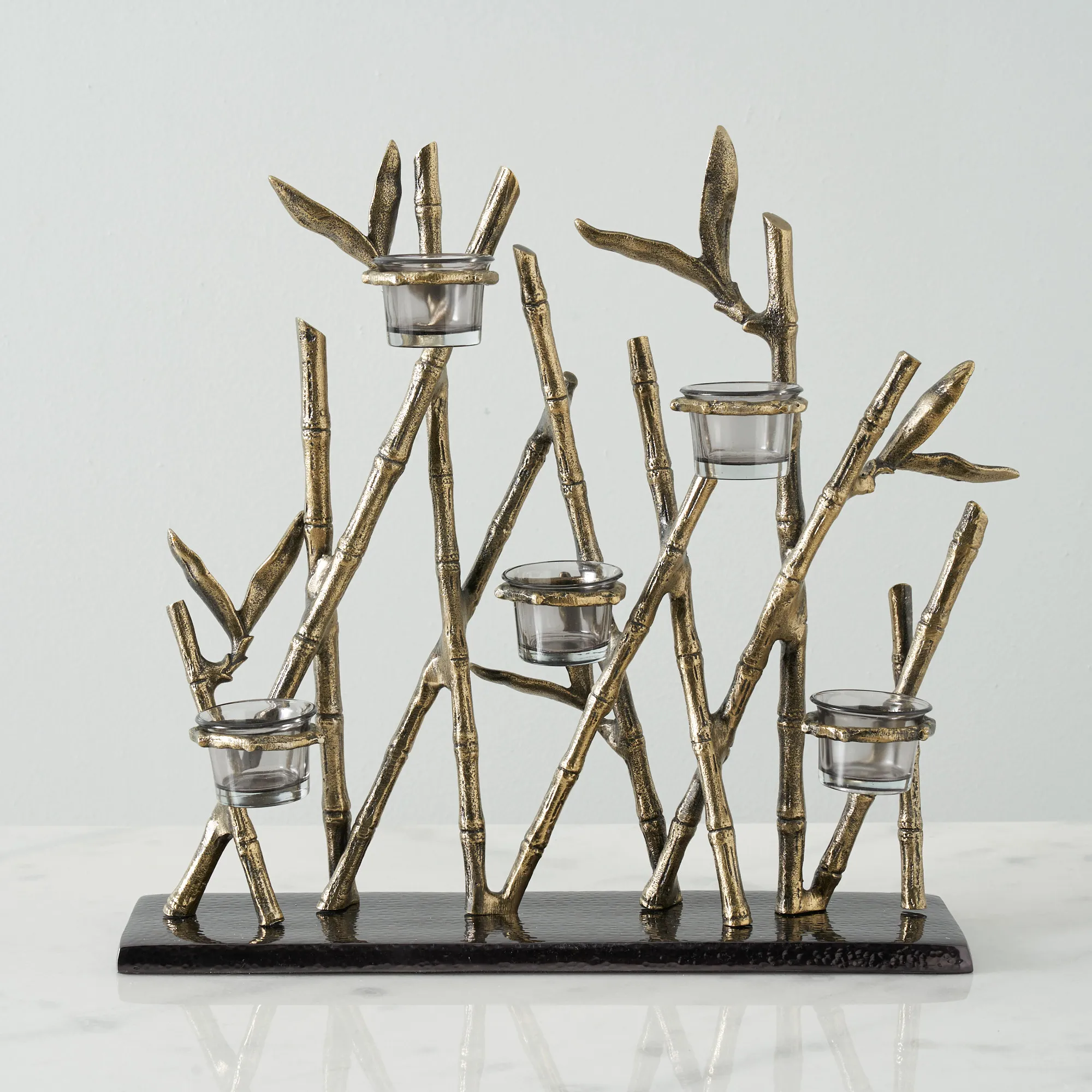 Golden Bamboo Votive