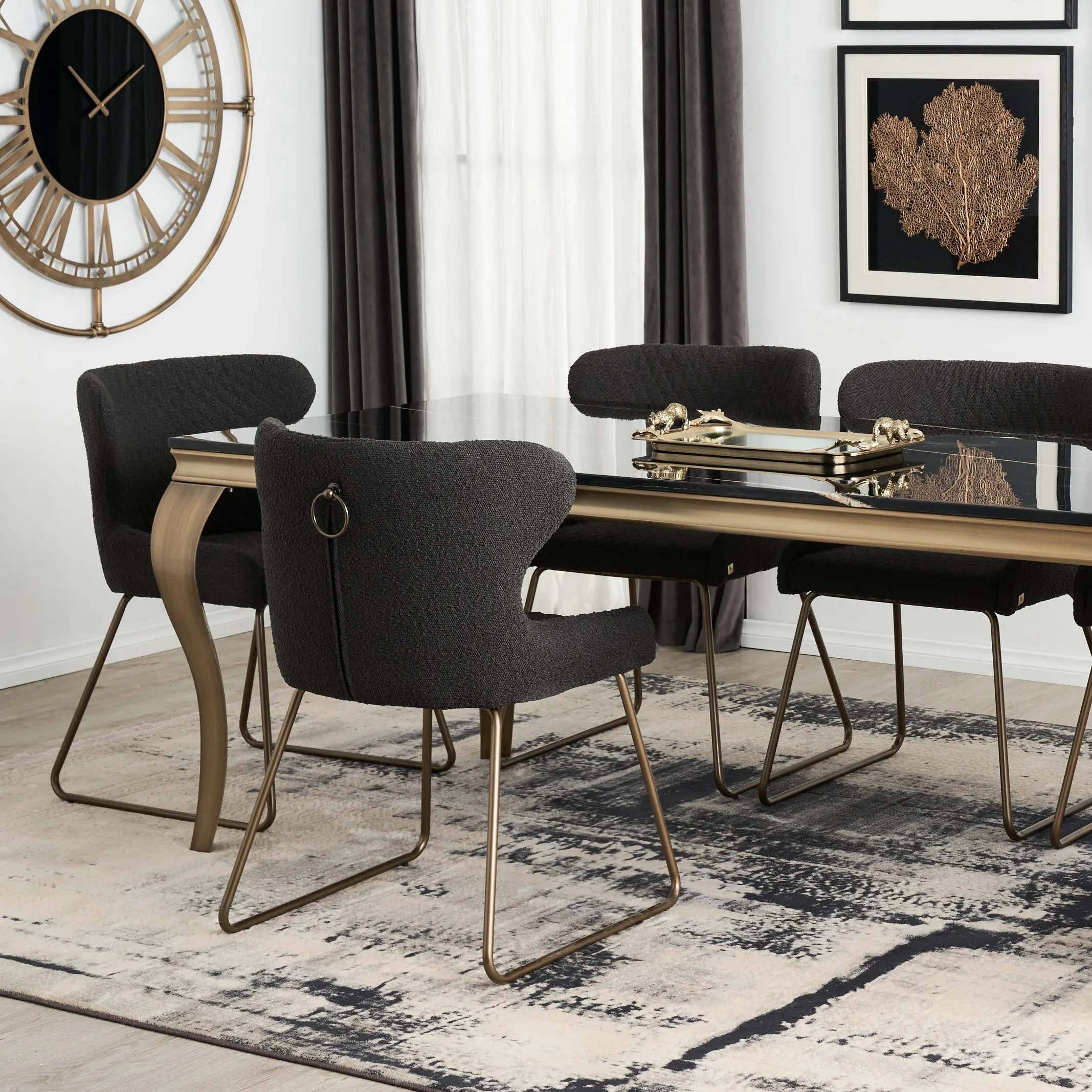 Ernestine Wall Clock