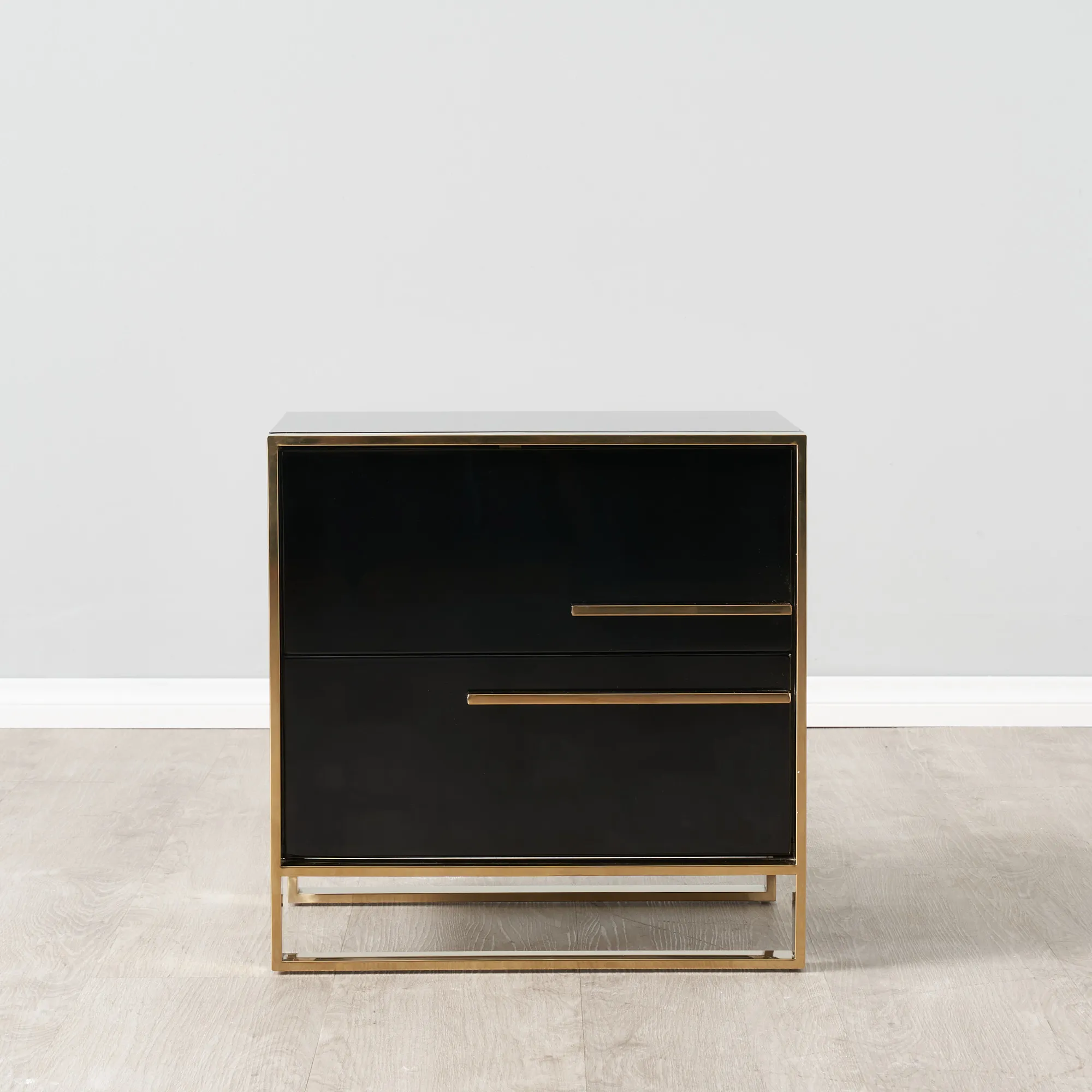 Broden Black Bedside Table