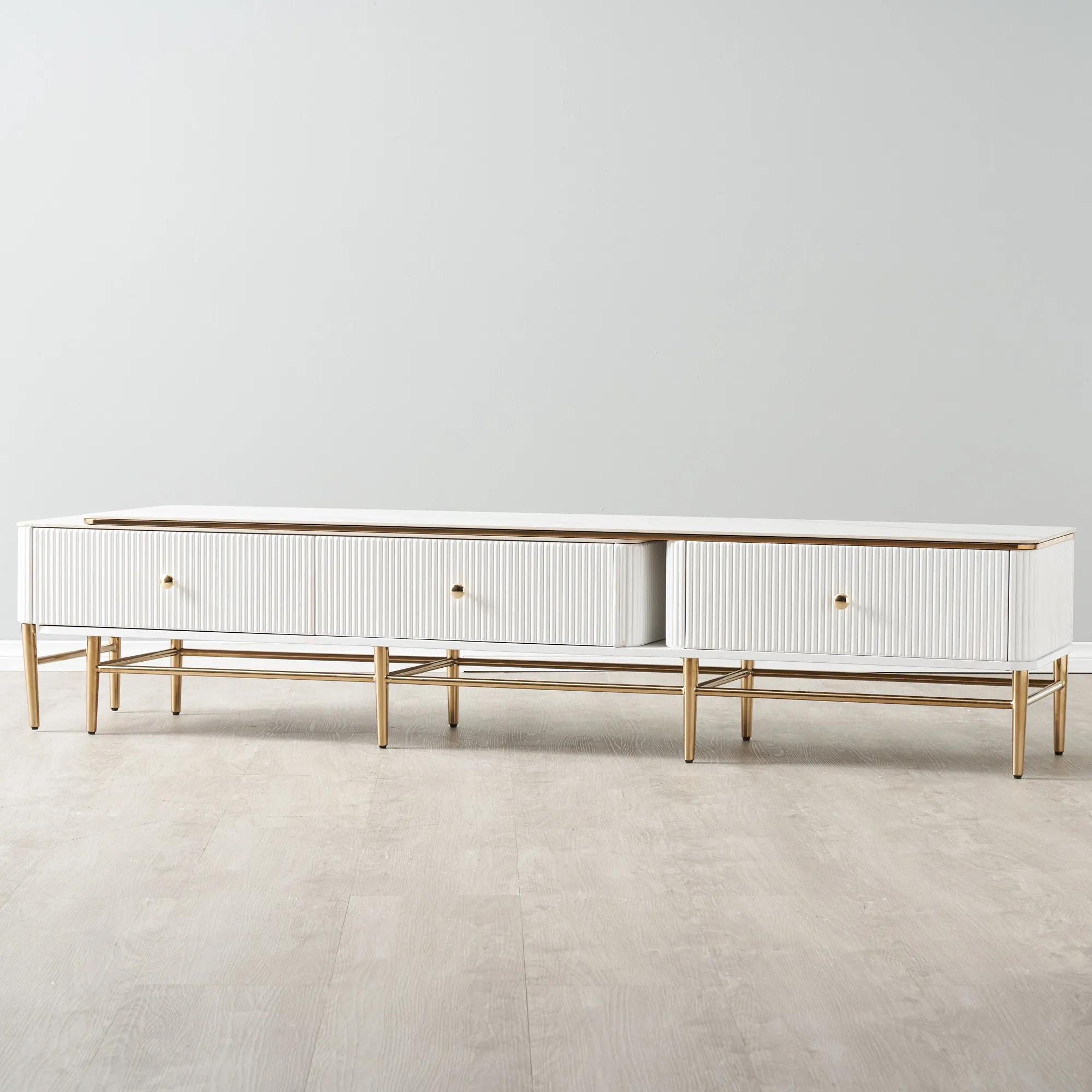 Etienne Entertainment Unit - White