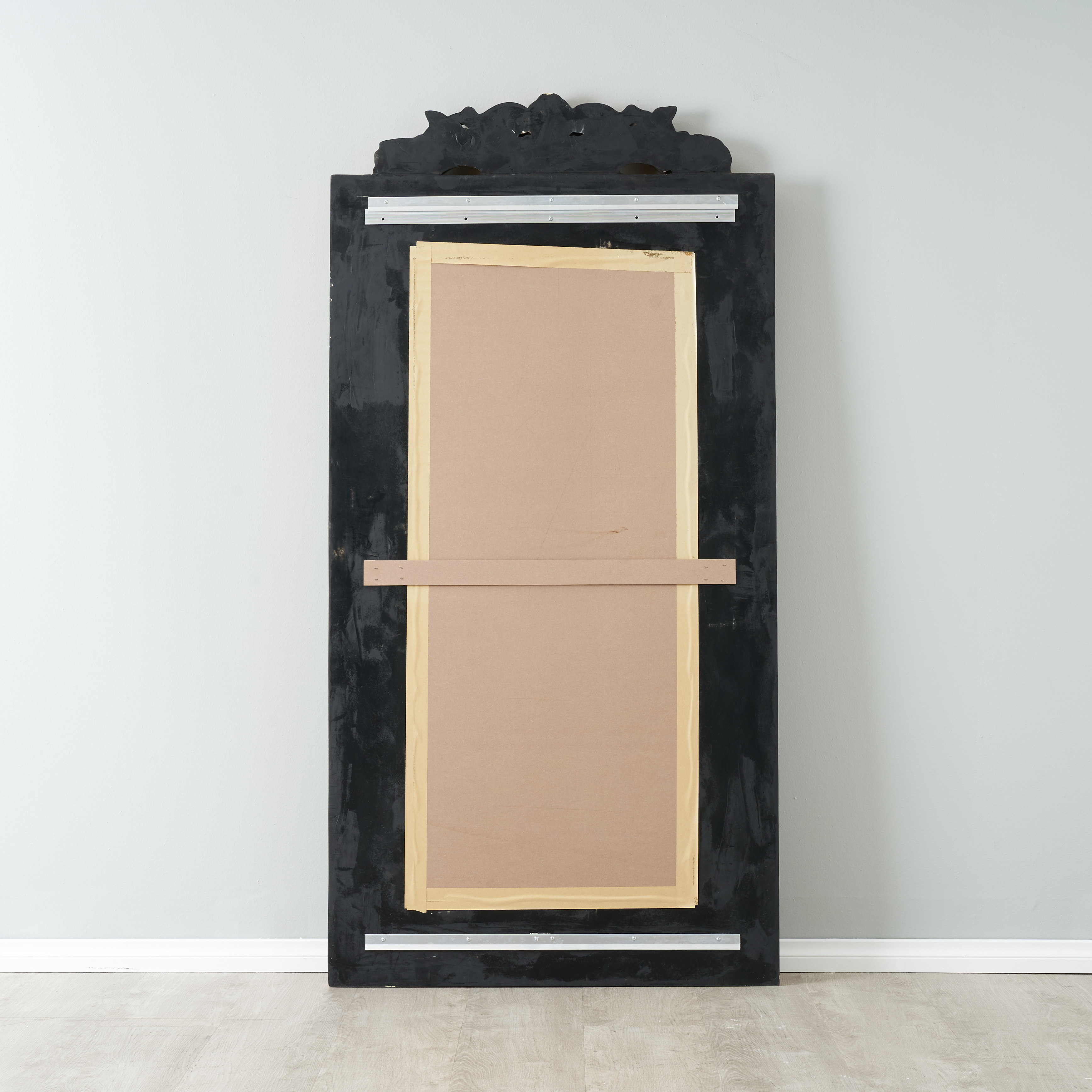 Perry Antique Silver Rectangle Mirror 