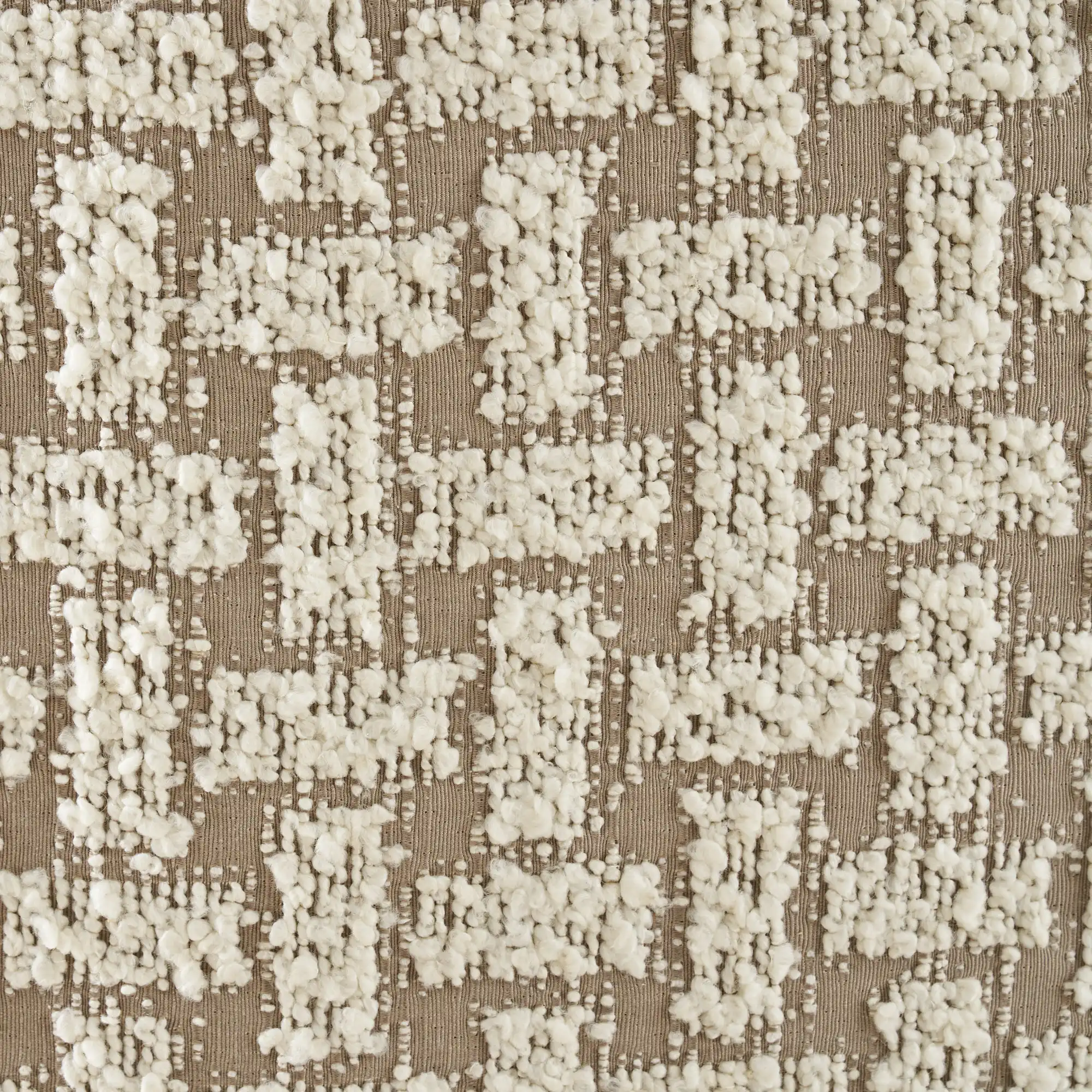 Arlo Light Grey and Vanilla Boucle Occasional Chair