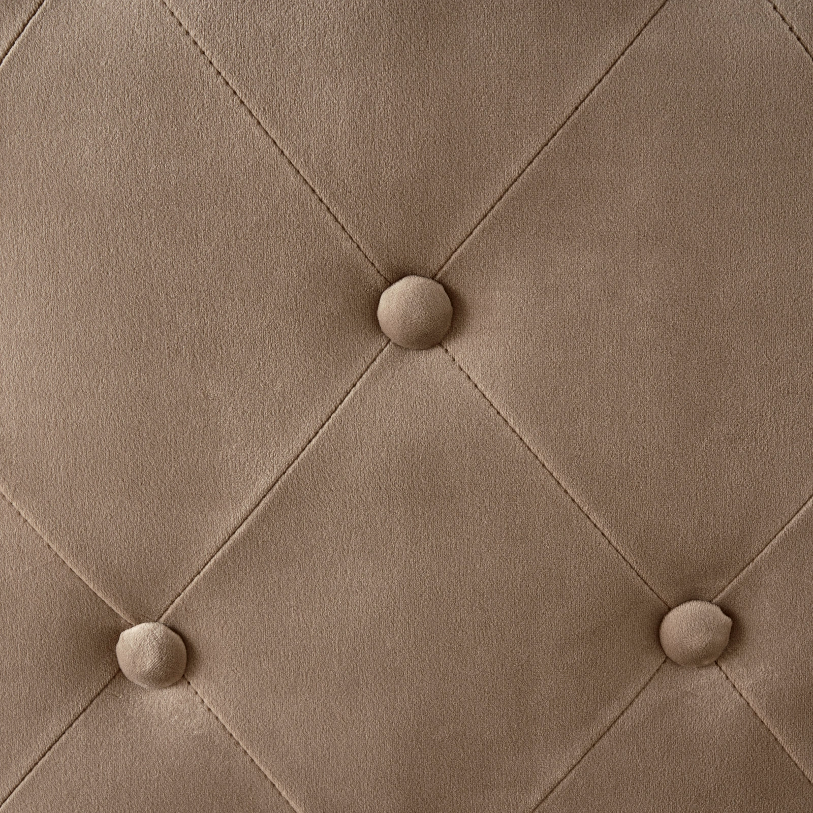 Berdine Beige Velvet Occasional Chair