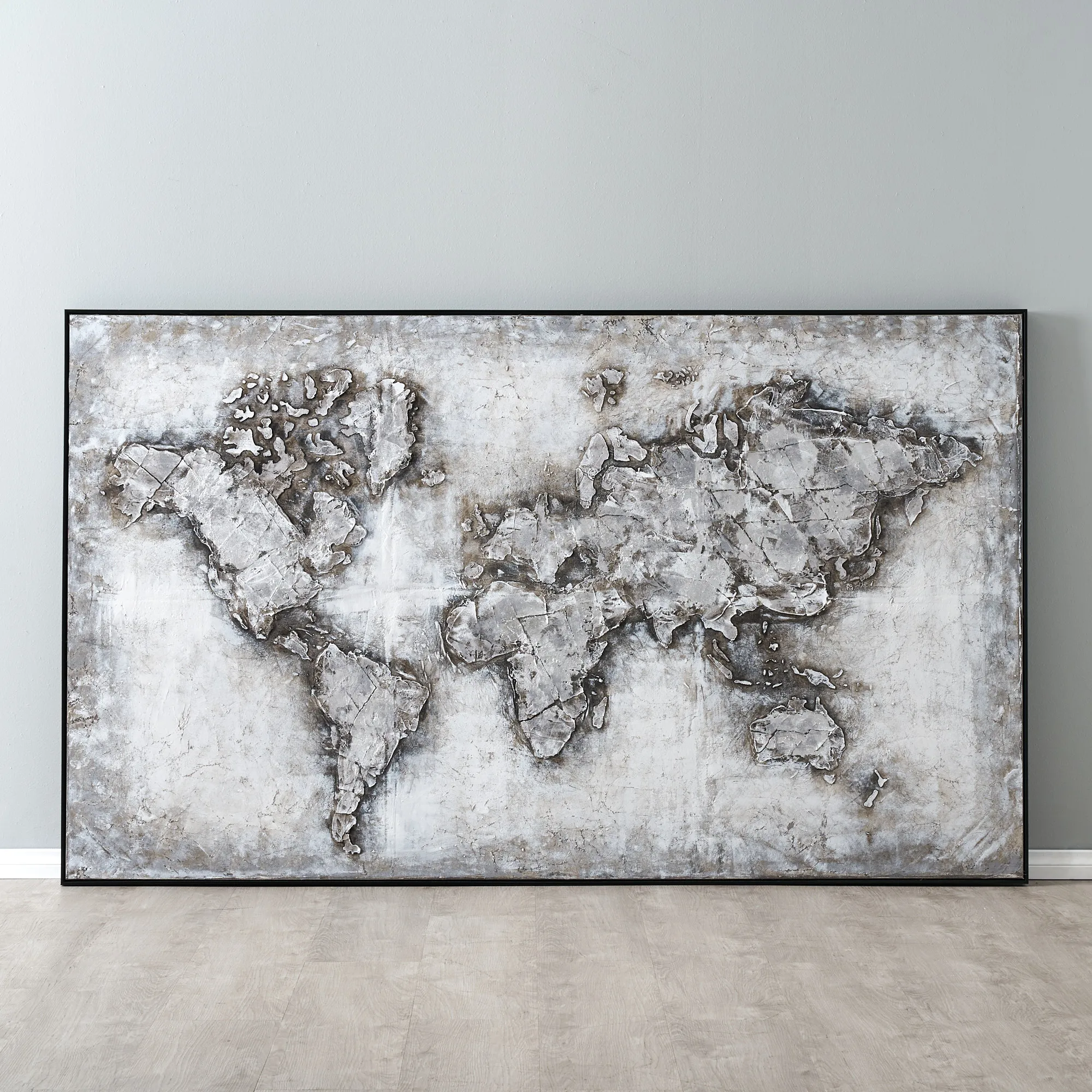World Map Painting