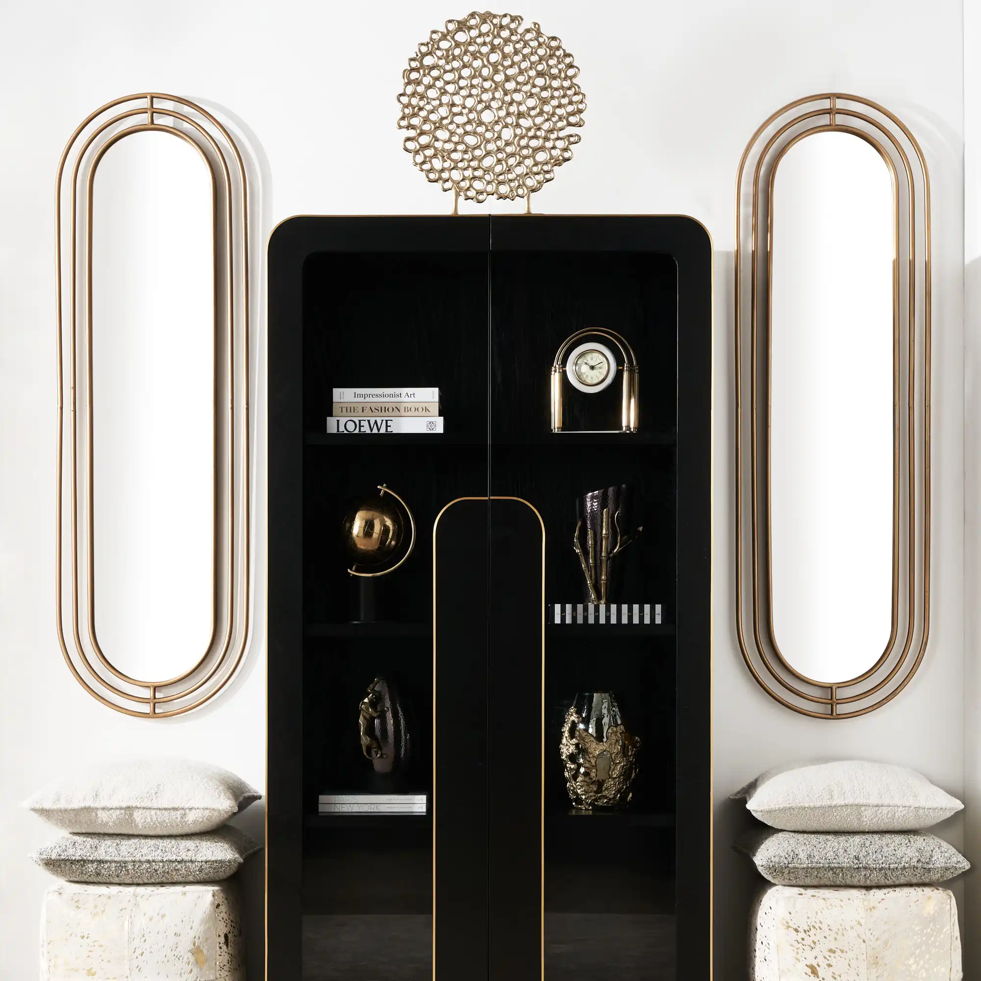 Oslo Glass Dining Cabinet 