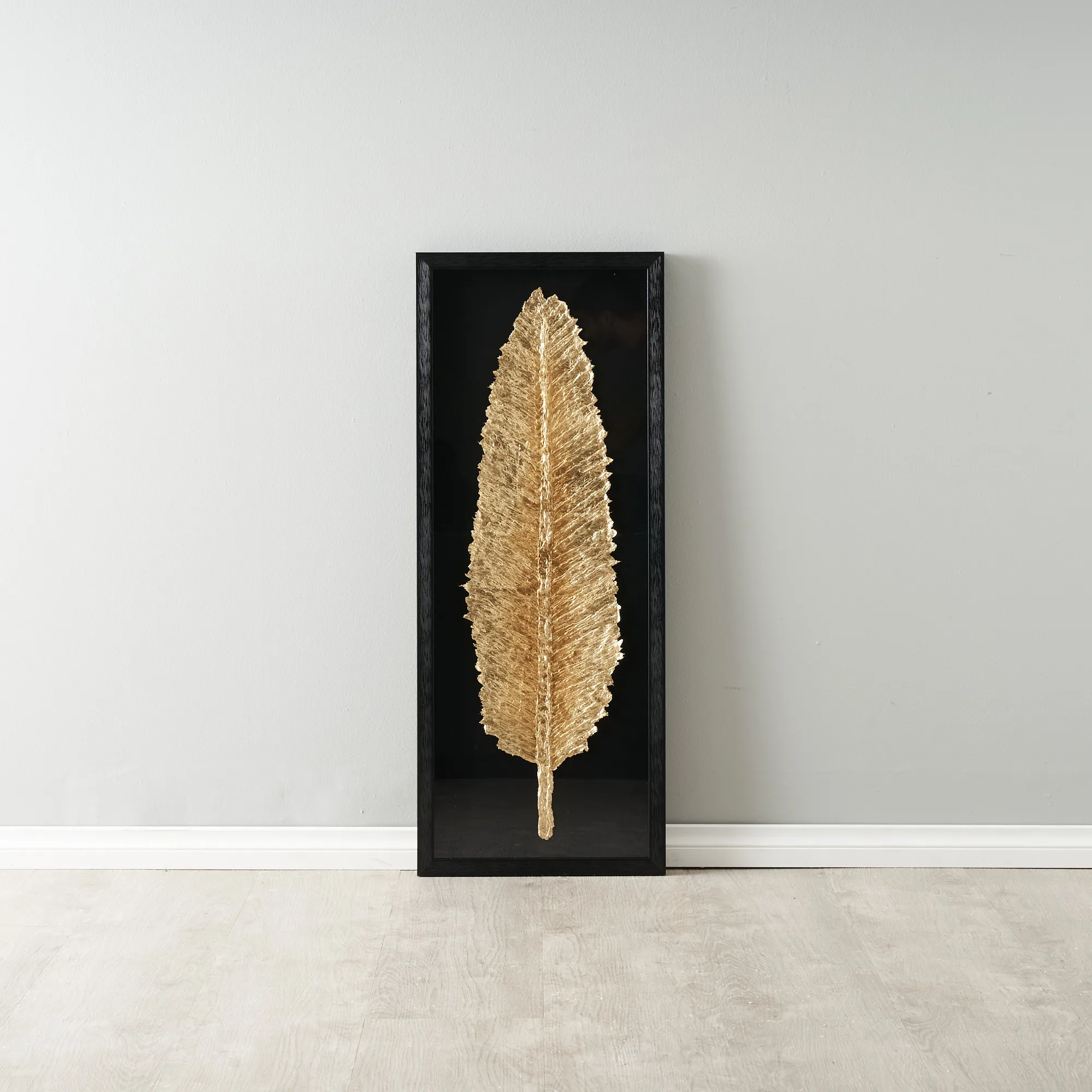 Marigold Black and Gold Paper Shadow Box 