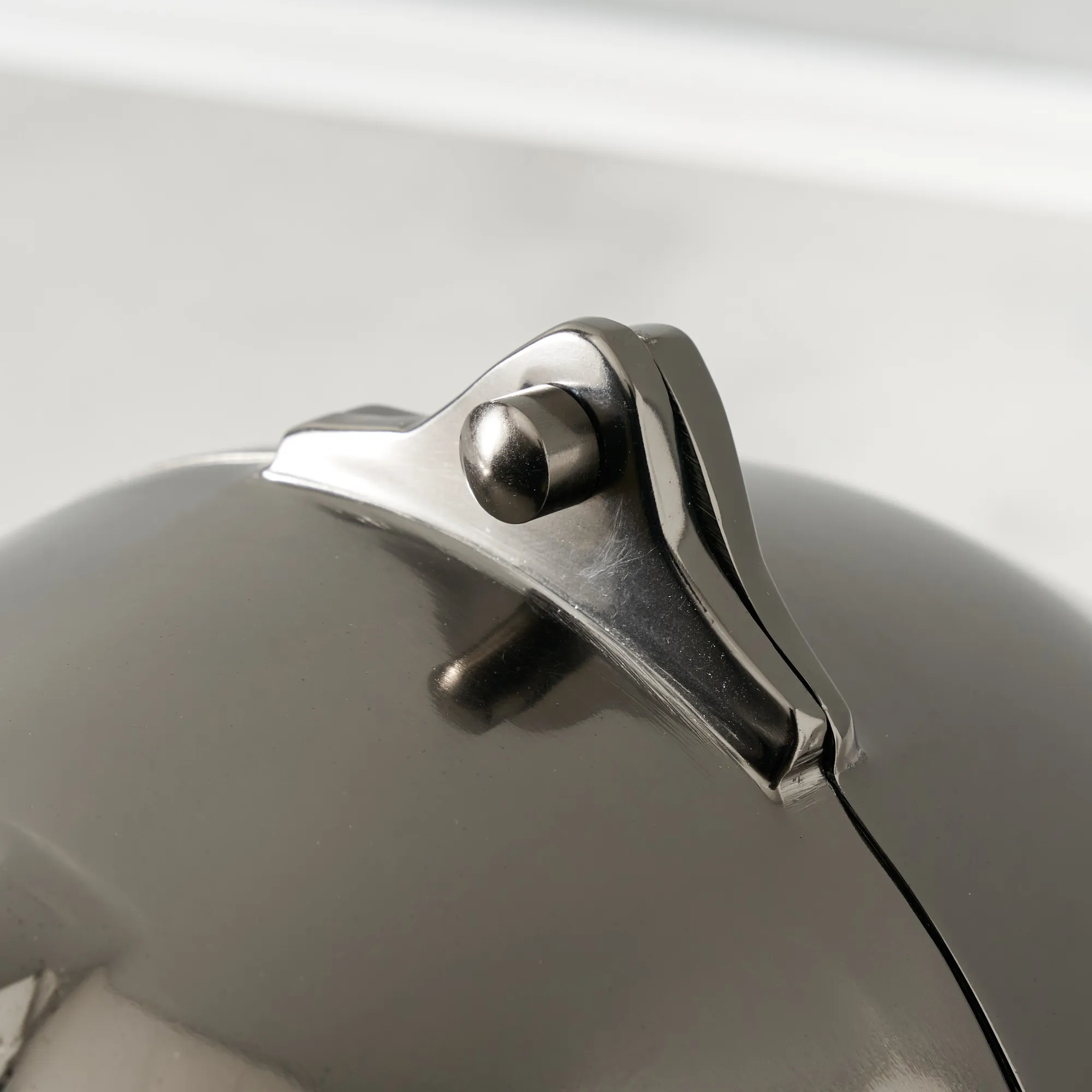 Falco Table Clock - Black Nickel 