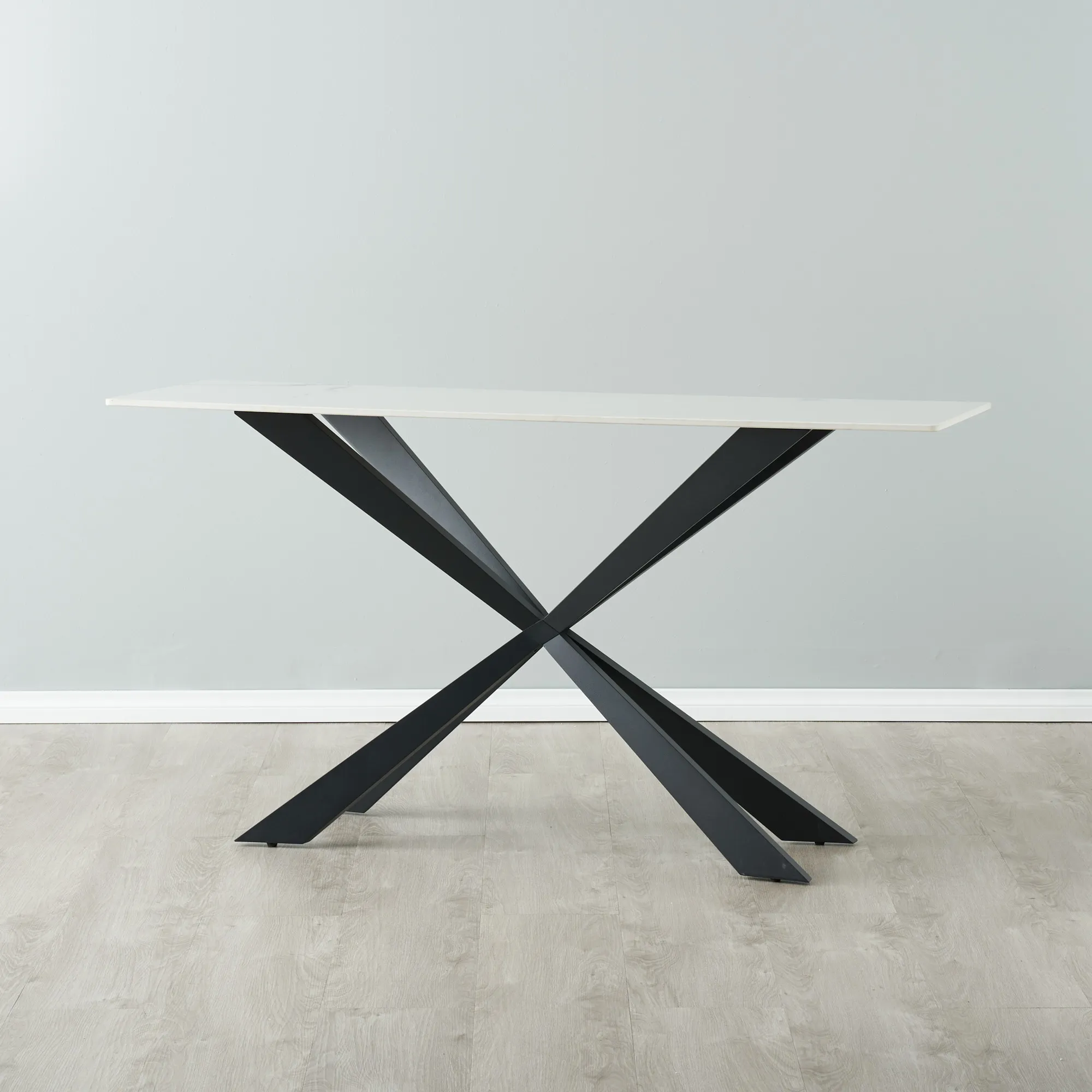 Lena White Sintered Stone Sideboard 