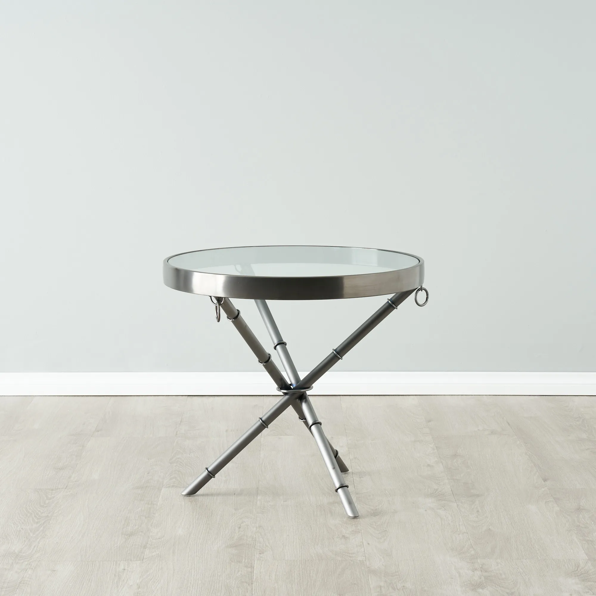 Sandringham Black Nickel Side Table
