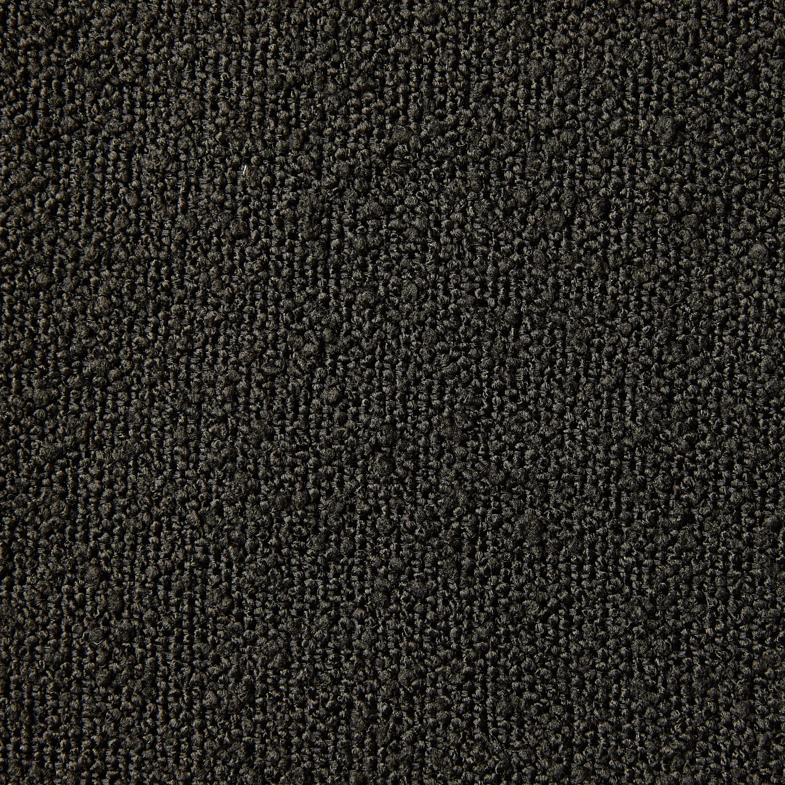 Everett Black Boucle 3-Seater Sofa