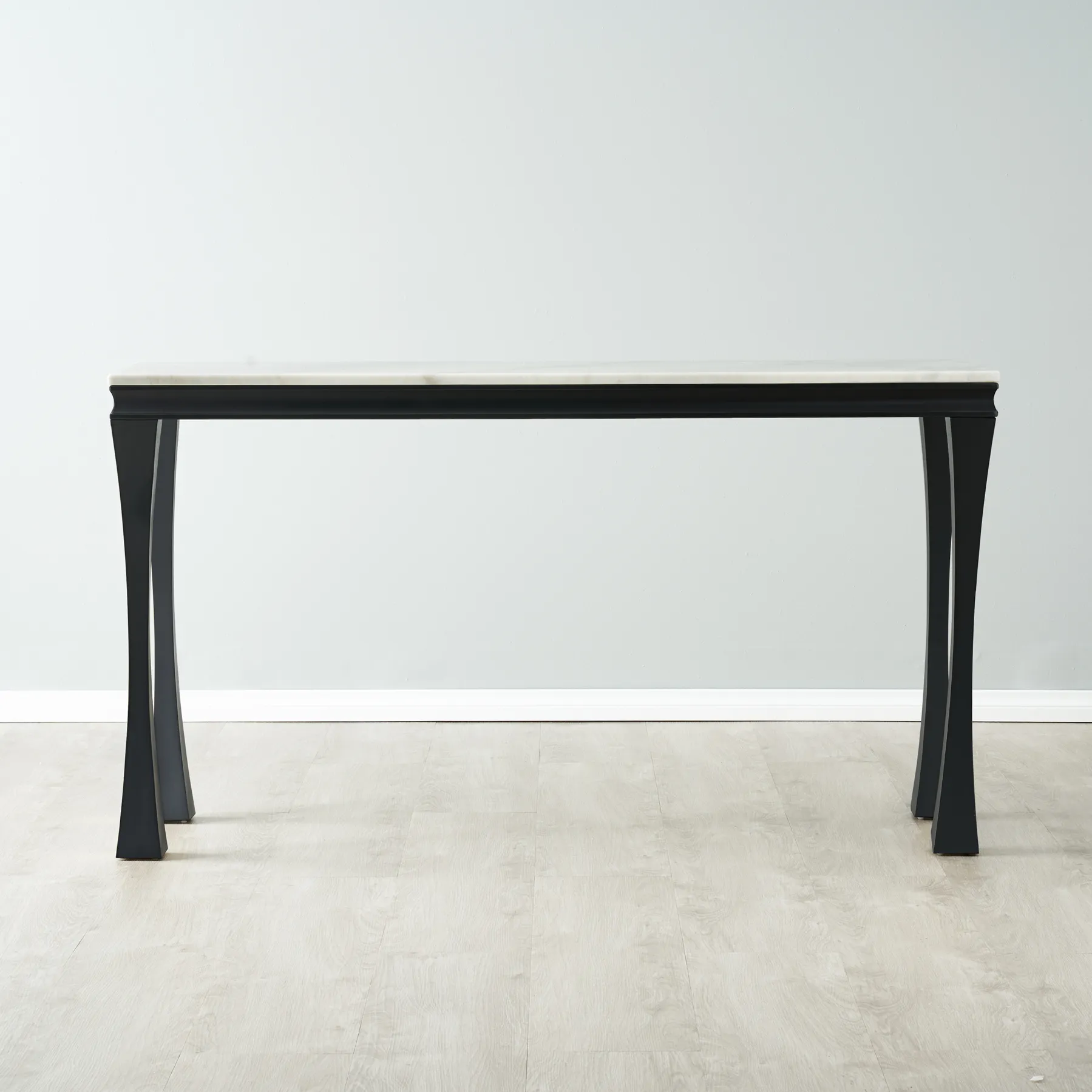 Melody Marble Sideboard - Black Legs