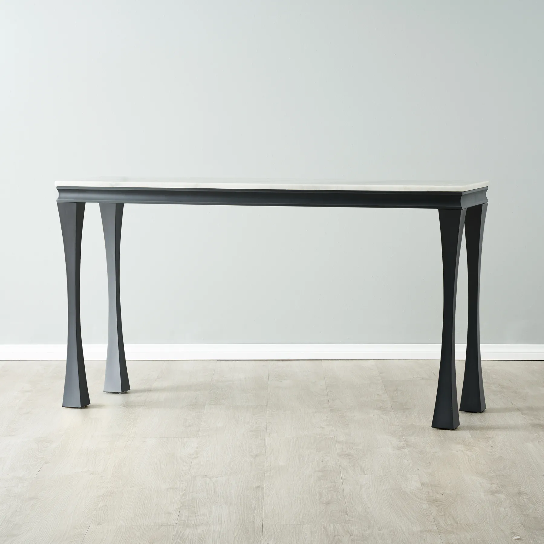 Melody Marble Sideboard - Black Legs