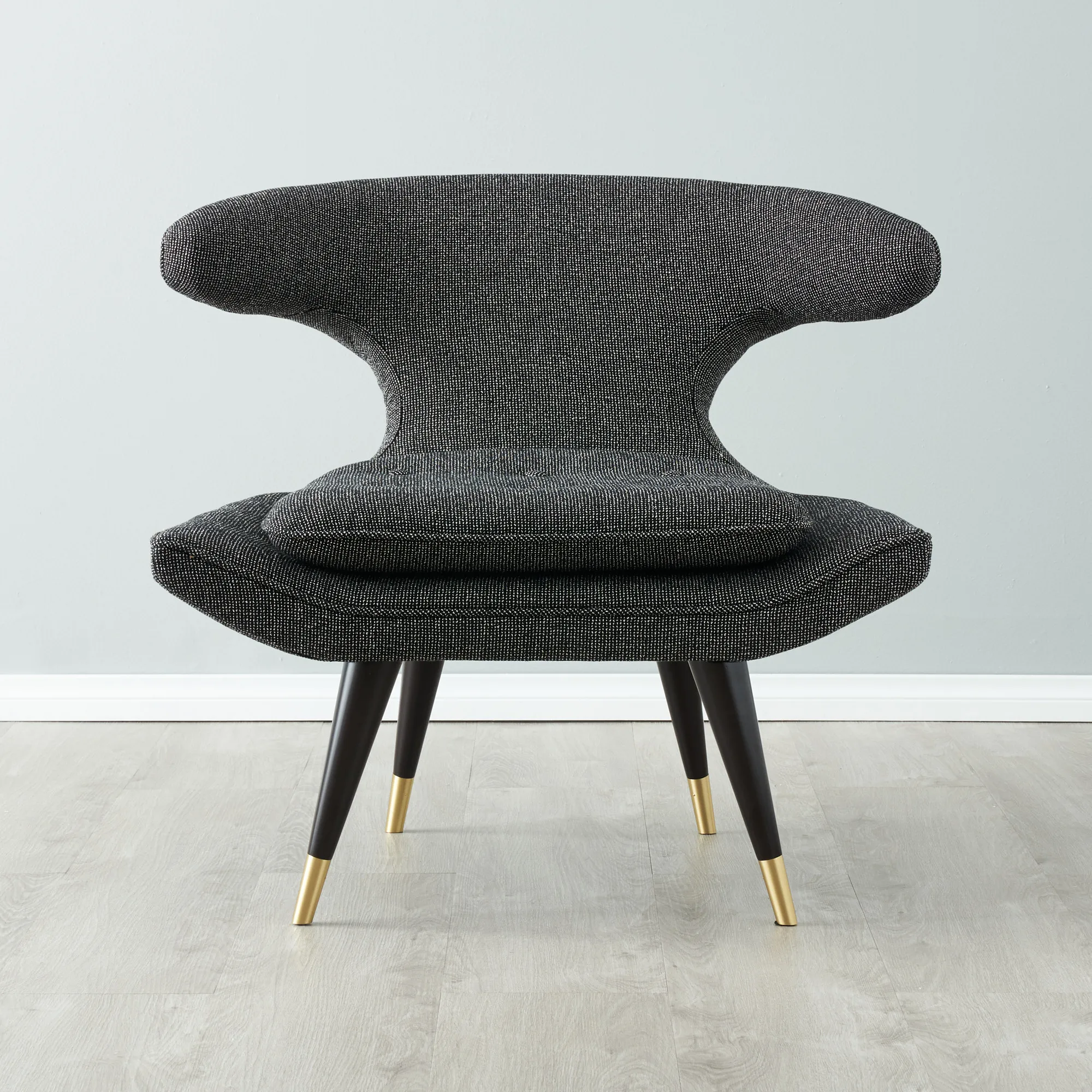 Tarrington Cosmos Black Woven Fabric Occasional Chair