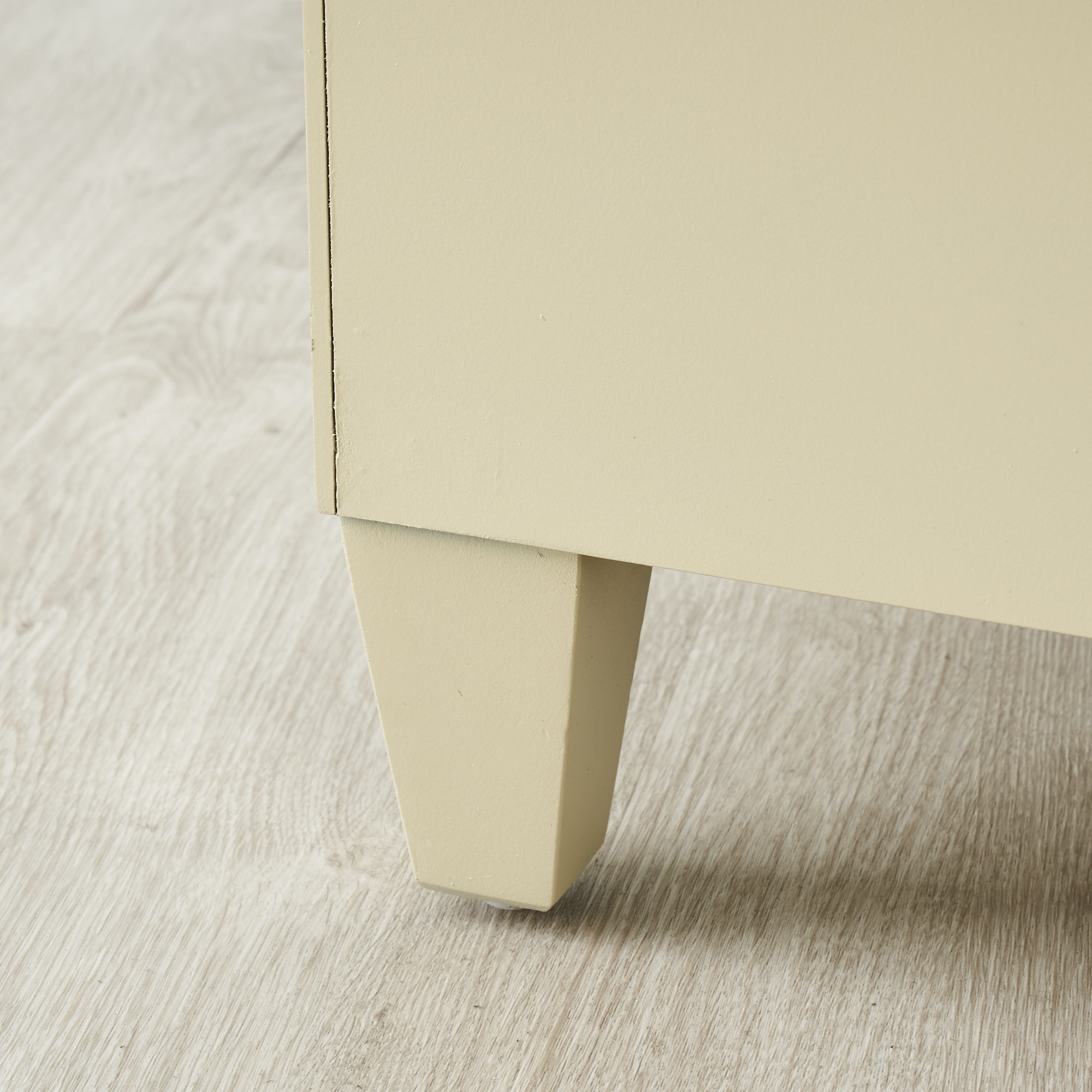 Madeleine Mirror Bedside Table - Champagne Gold Frame