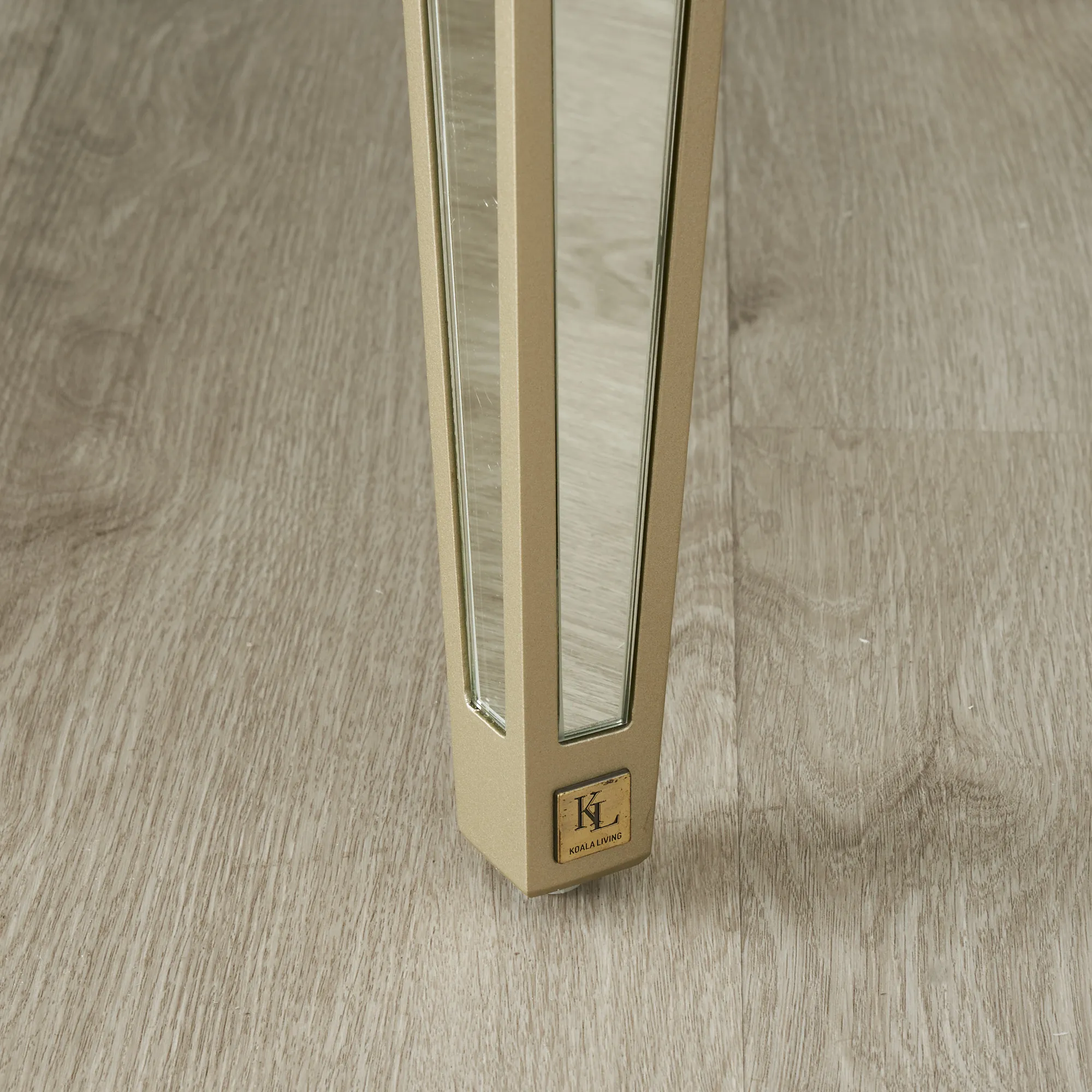 Madeleine Mirror Coffee Table - Champagne Gold Frame 