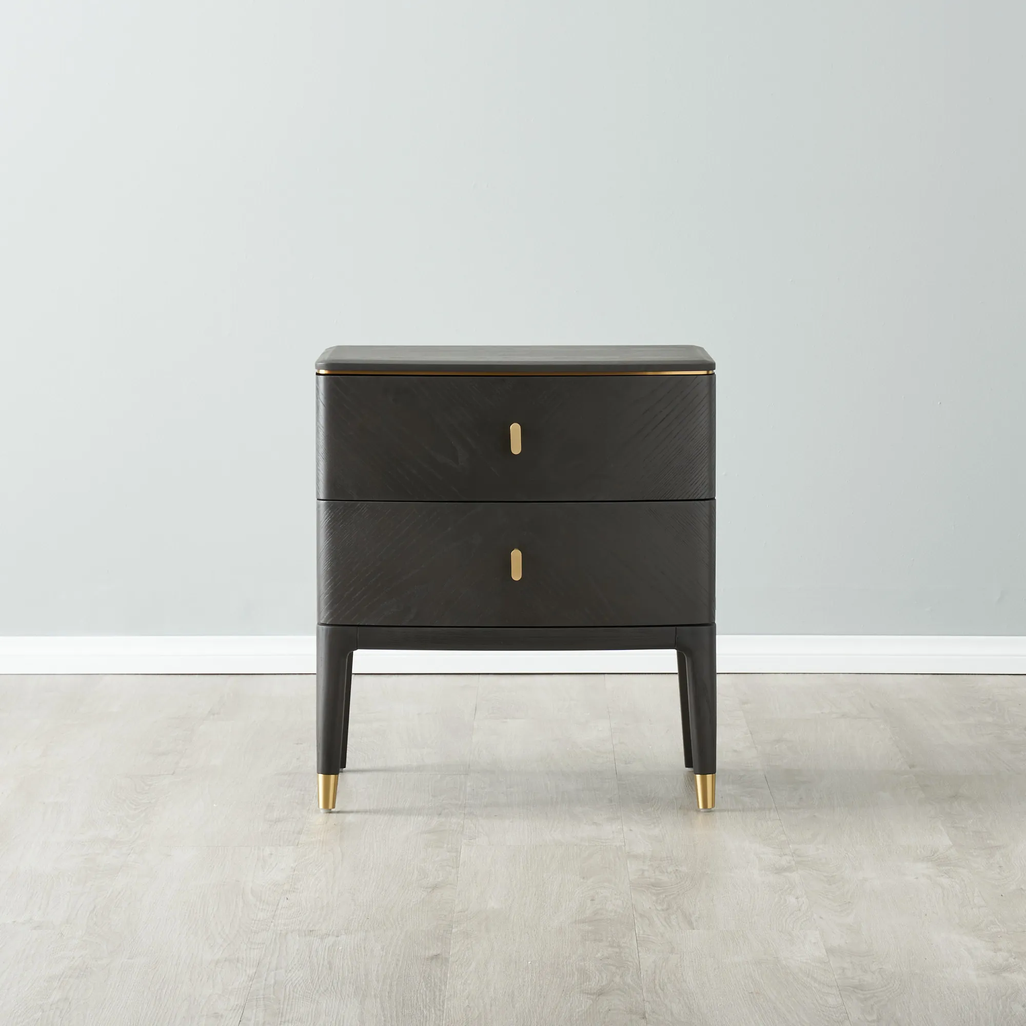 Beckham Dark Grey Bedside Table