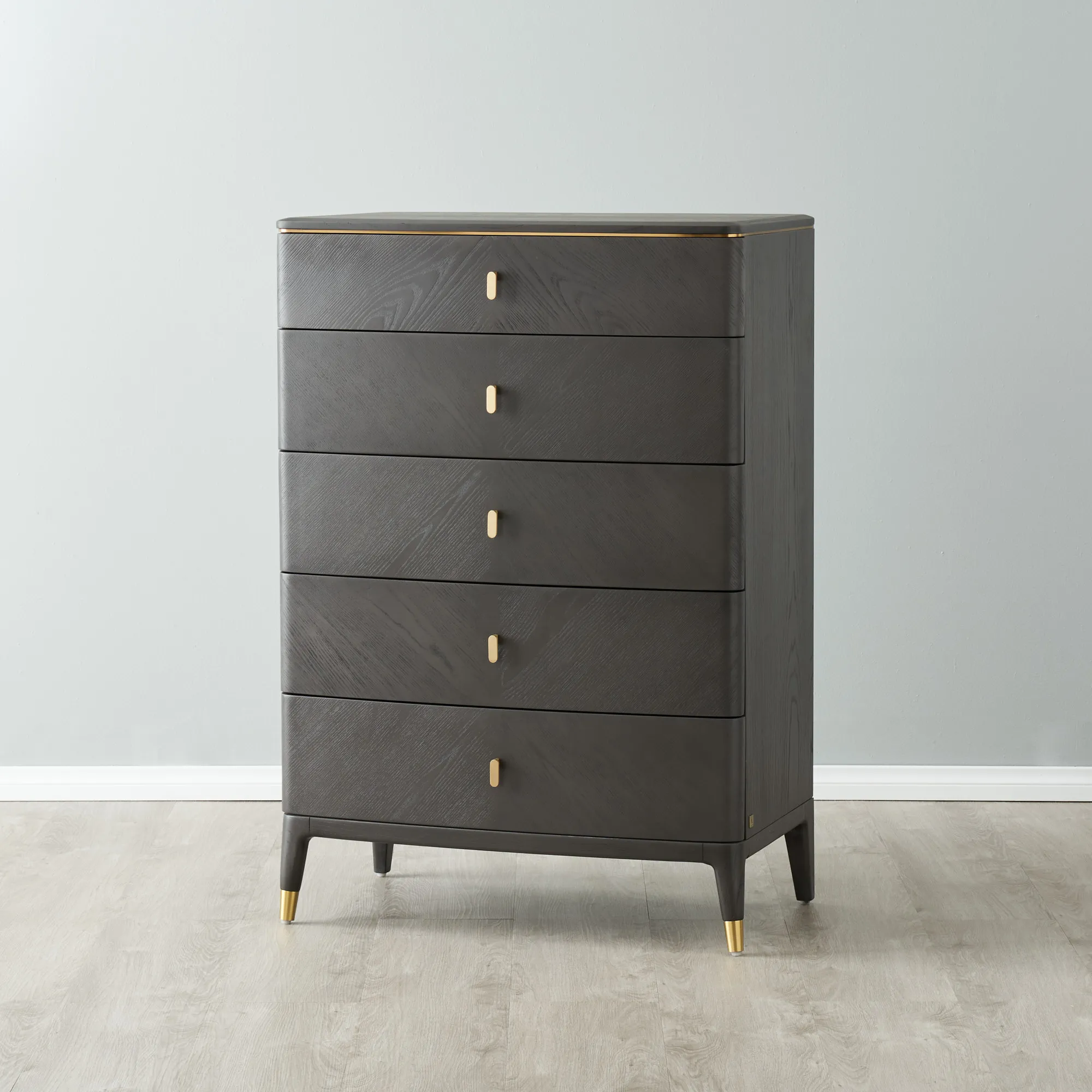 Beckham Dark Grey Tallboy 