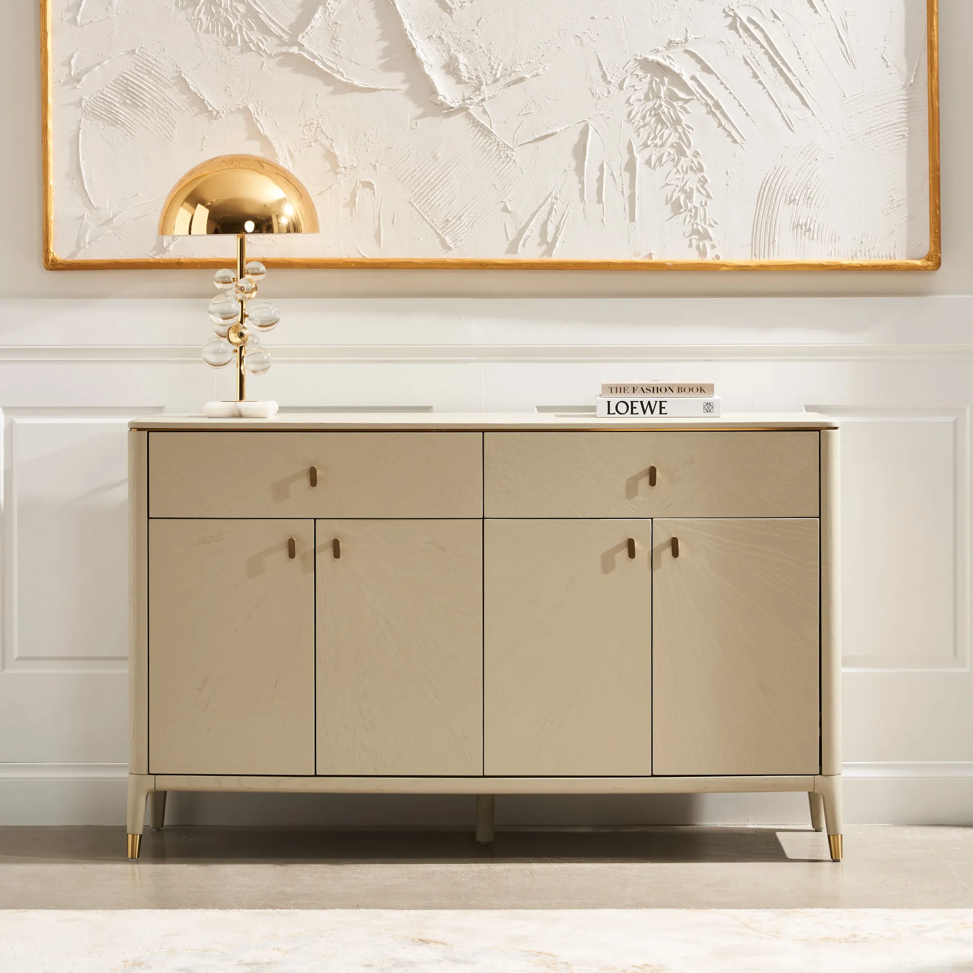 Beckham Cream Dining Cabinet