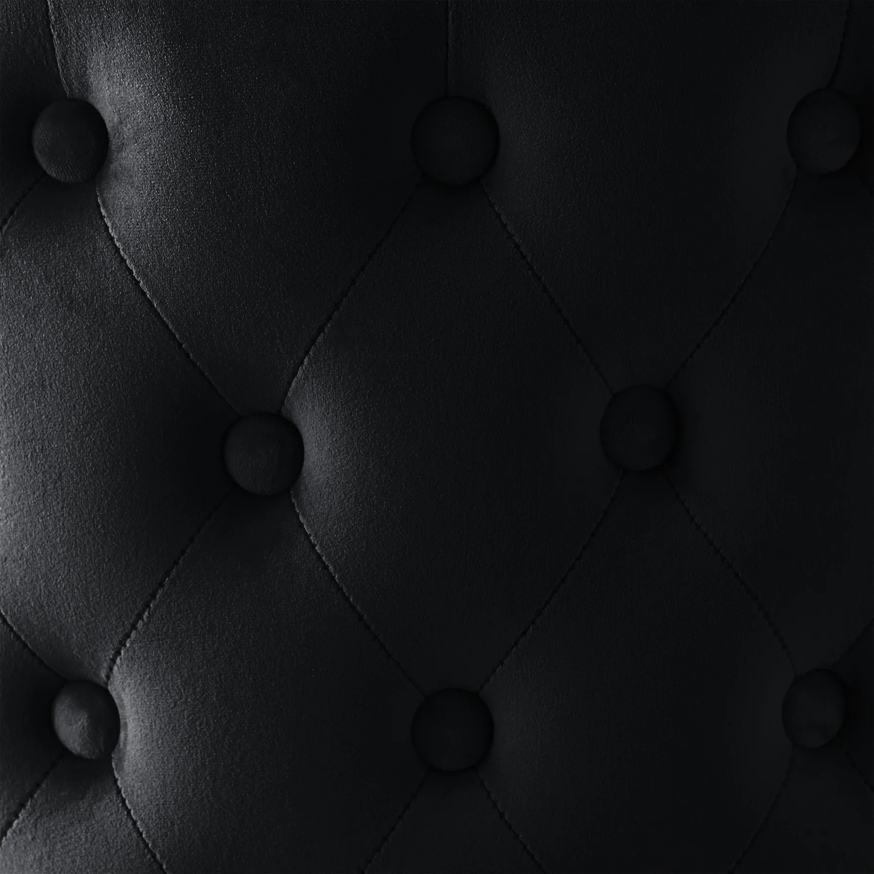 Winston III Black Velvet 64cm Counter Stool